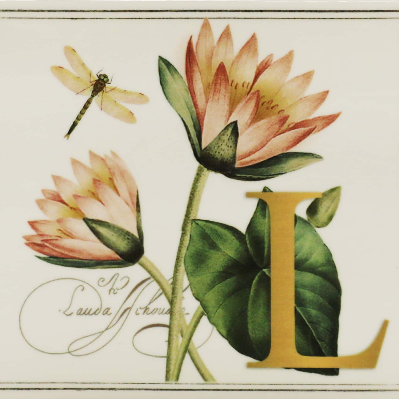 4.5&#x22; Lily Monogram Tabletop Block by Ashland&#xAE; 