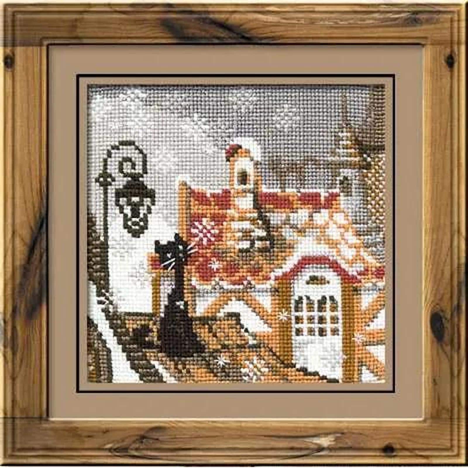 RIOLIS City & Cats Winter Counted Cross Stitch Kit