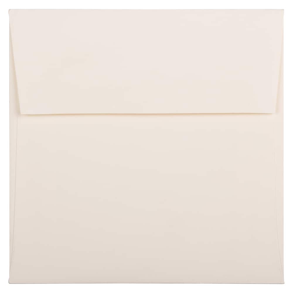 JAM Paper 6" Metallic Square Invitation Envelopes, 25ct.
