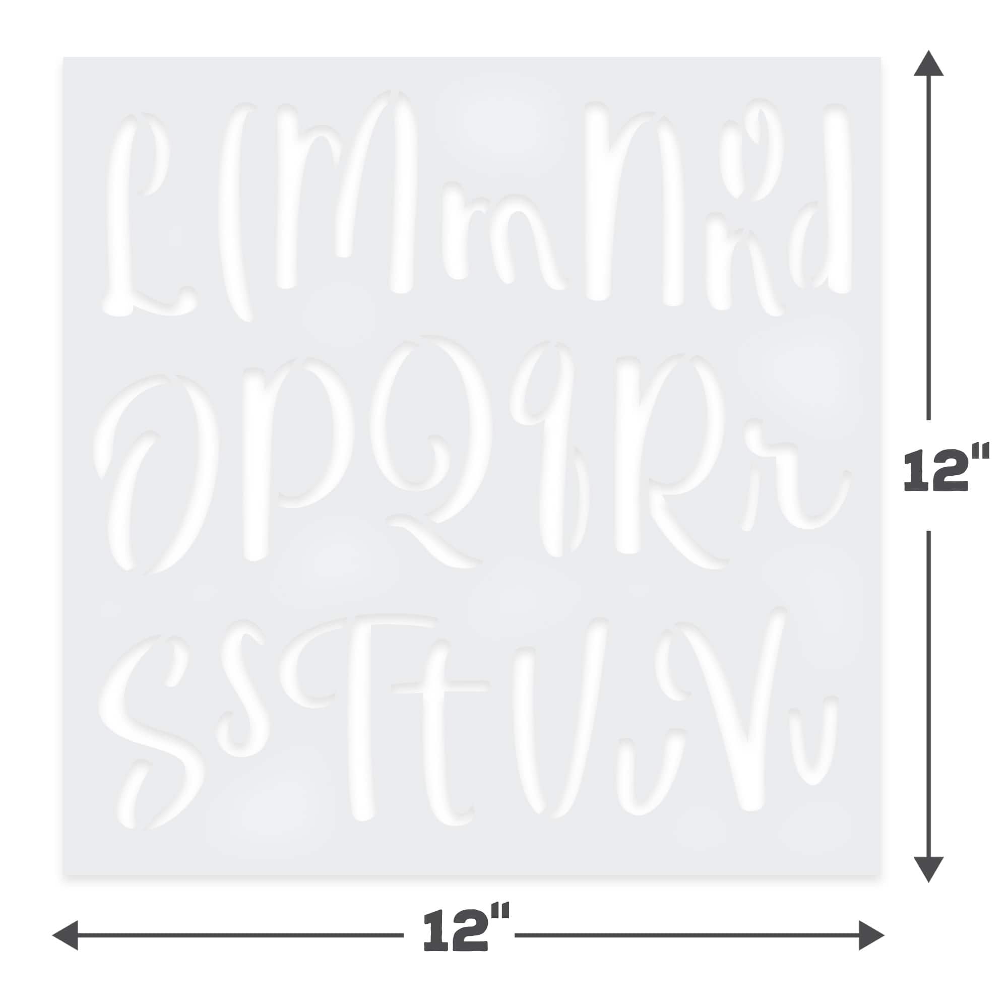 ArtSkills® Plastic Letter Stencil Sets with Designs, Numbers & Phrases, 3ct.