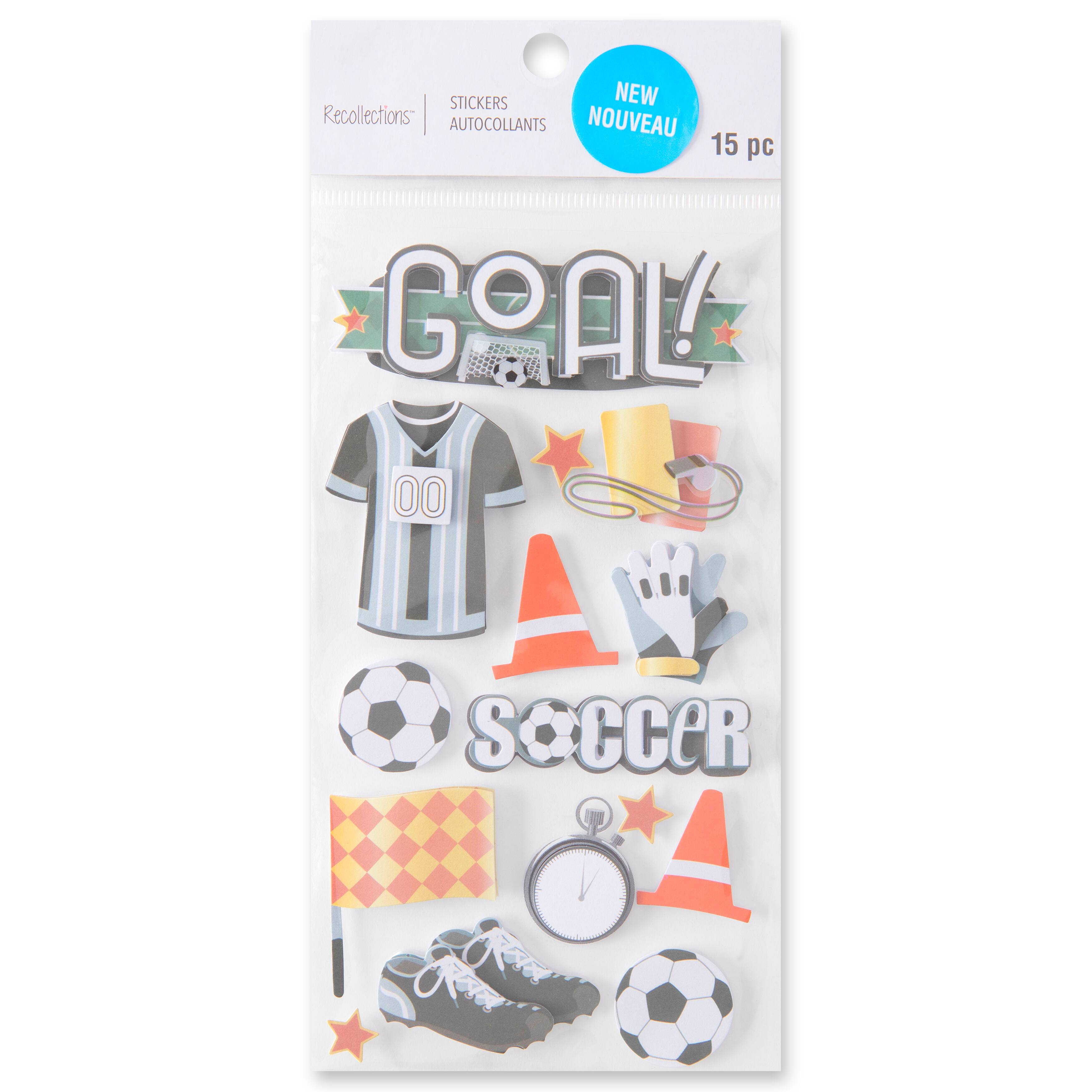 Soccer Icon Stickers by Recollections™