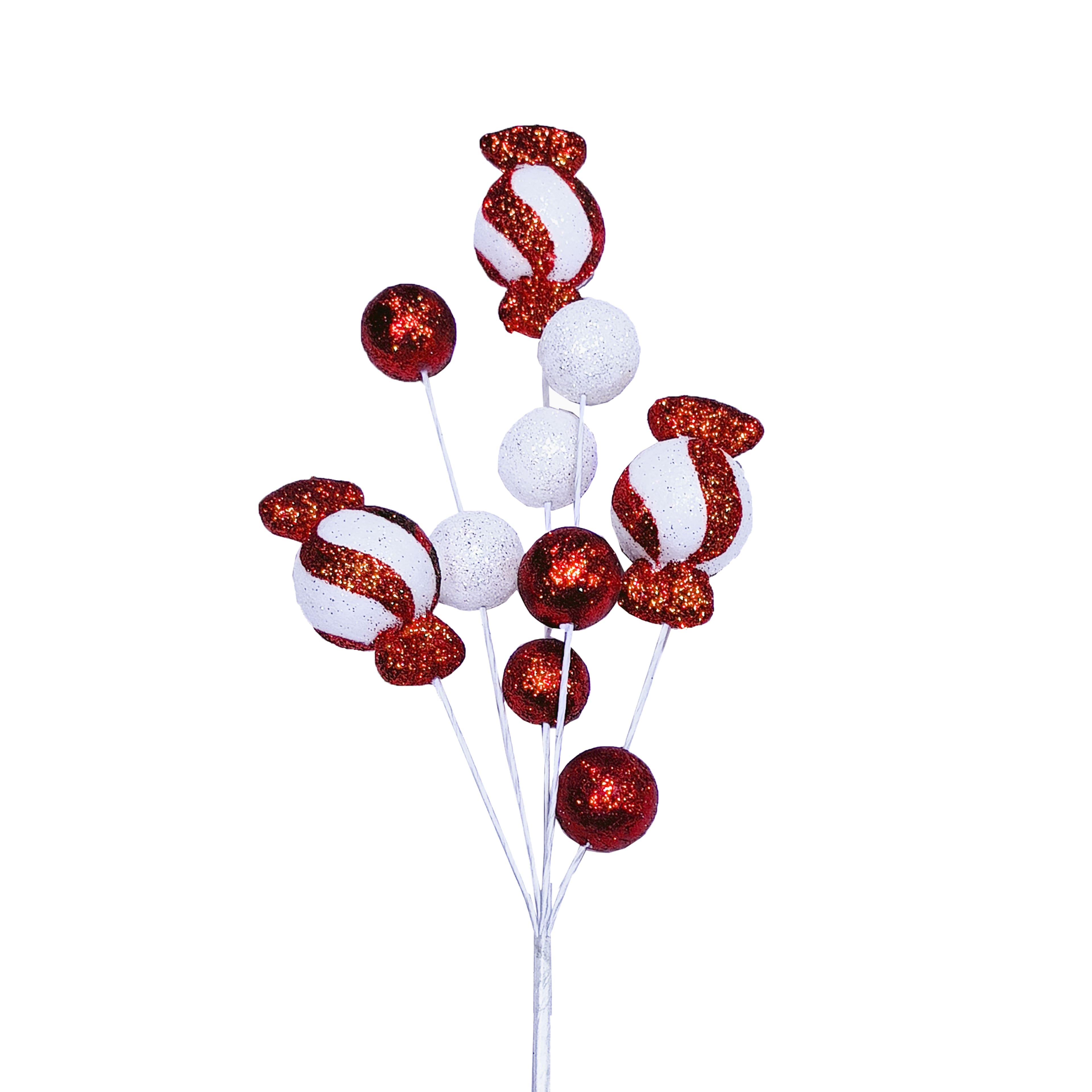 14.5&#x22; Red &#x26; White Candy Pick by Ashland&#xAE;