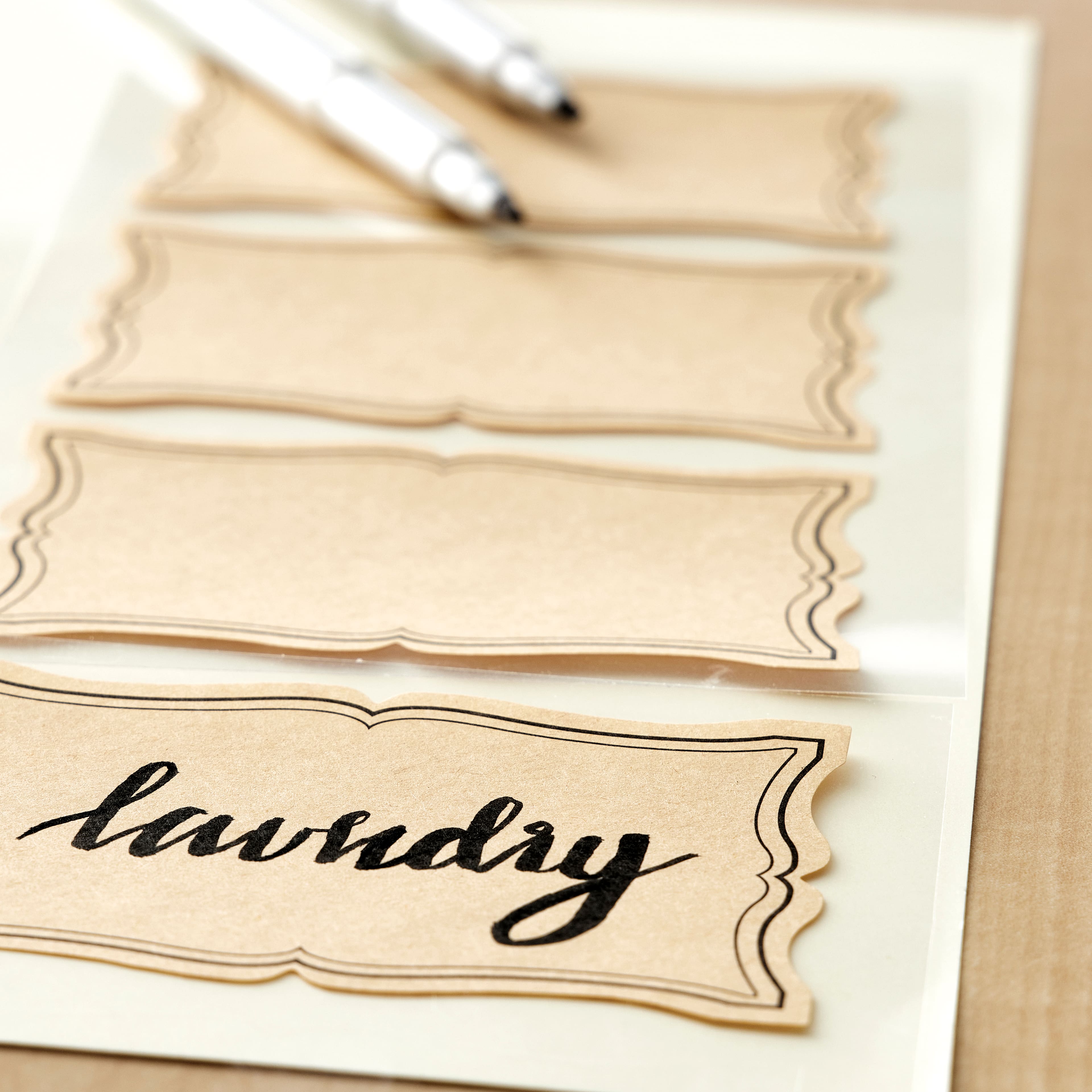 12 Packs: 12 ct. (144 total) Rectangular Kraft Paper Labels by Recollections™