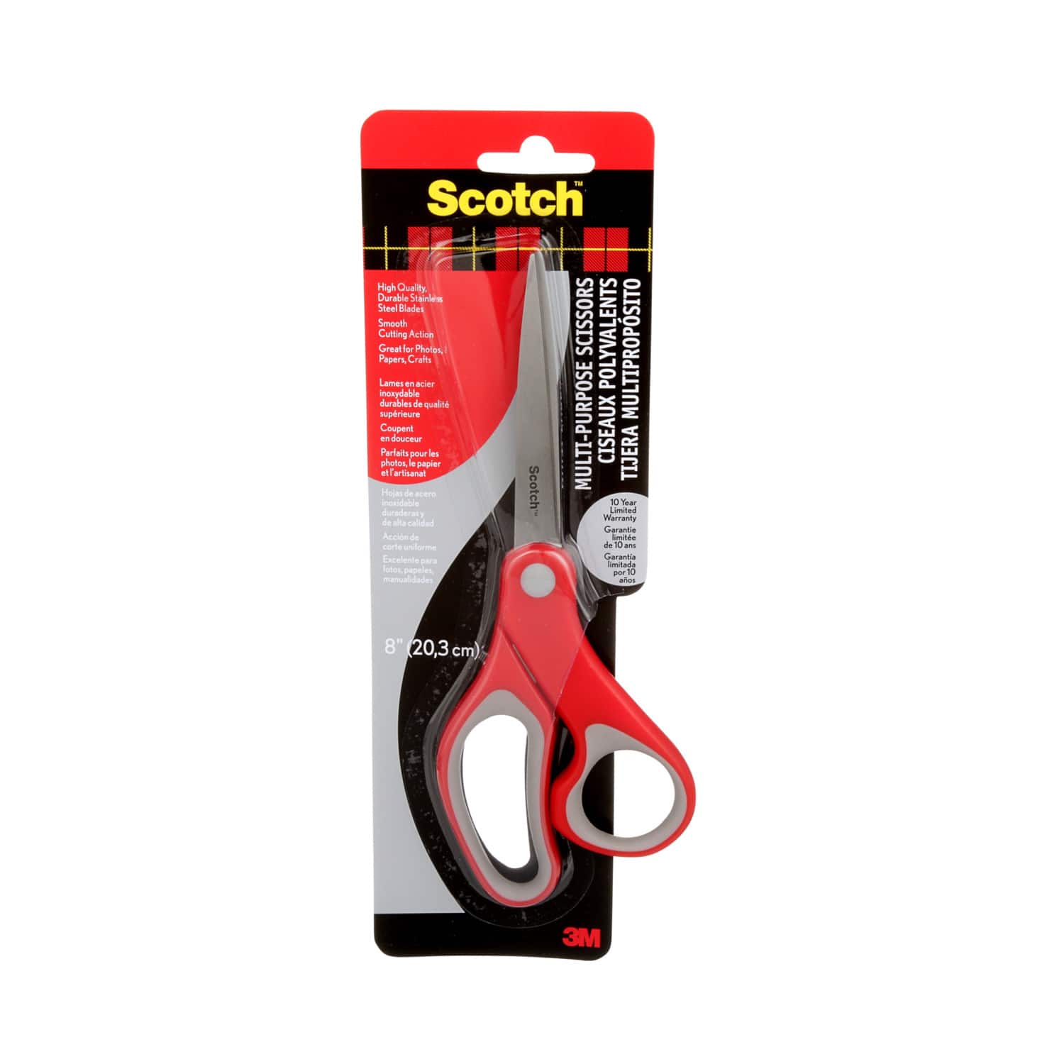 Scotch® Multi-Purpose Scissors, 8"