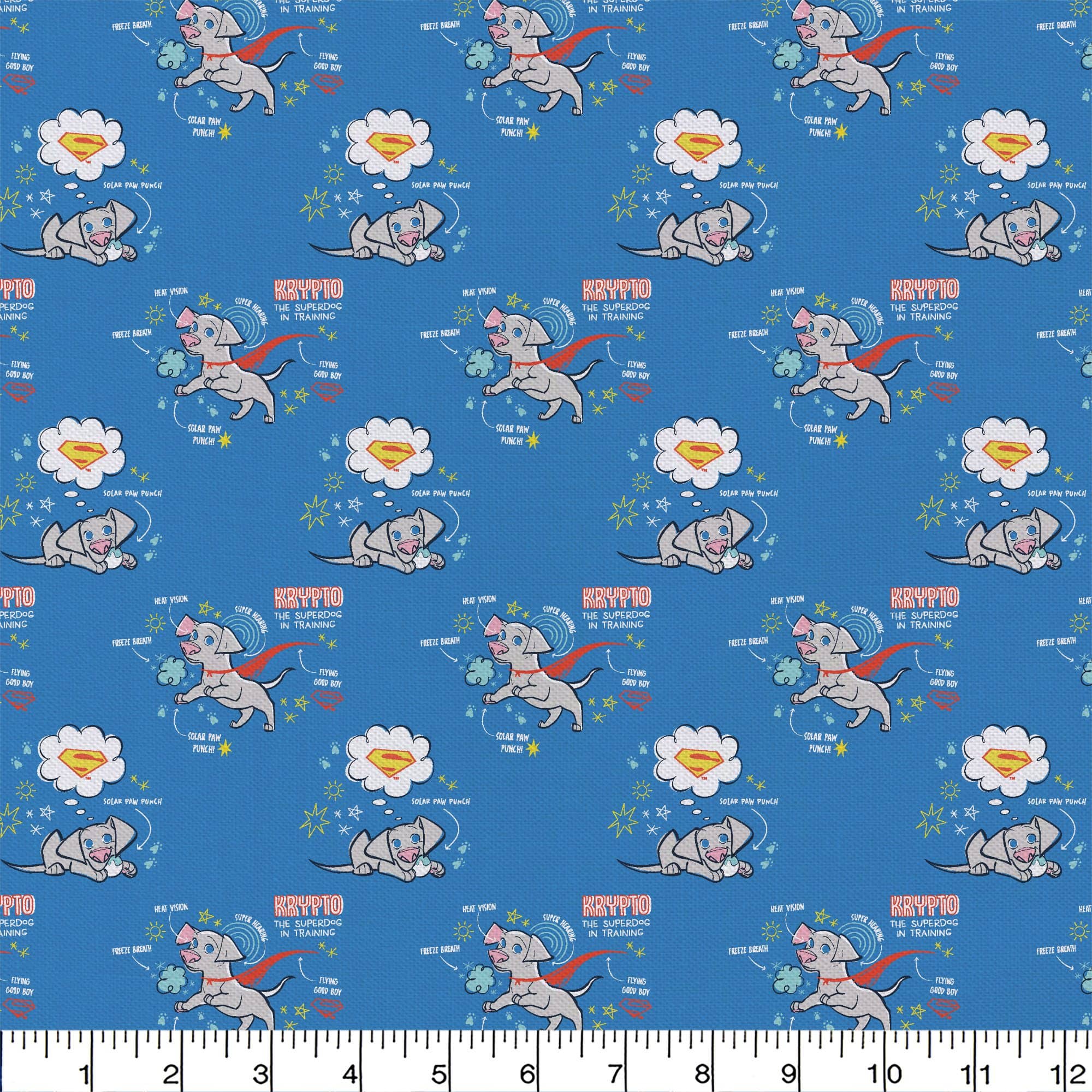 Super Pets&#x2122; Krypto Puppy Cotton Precut Fabric