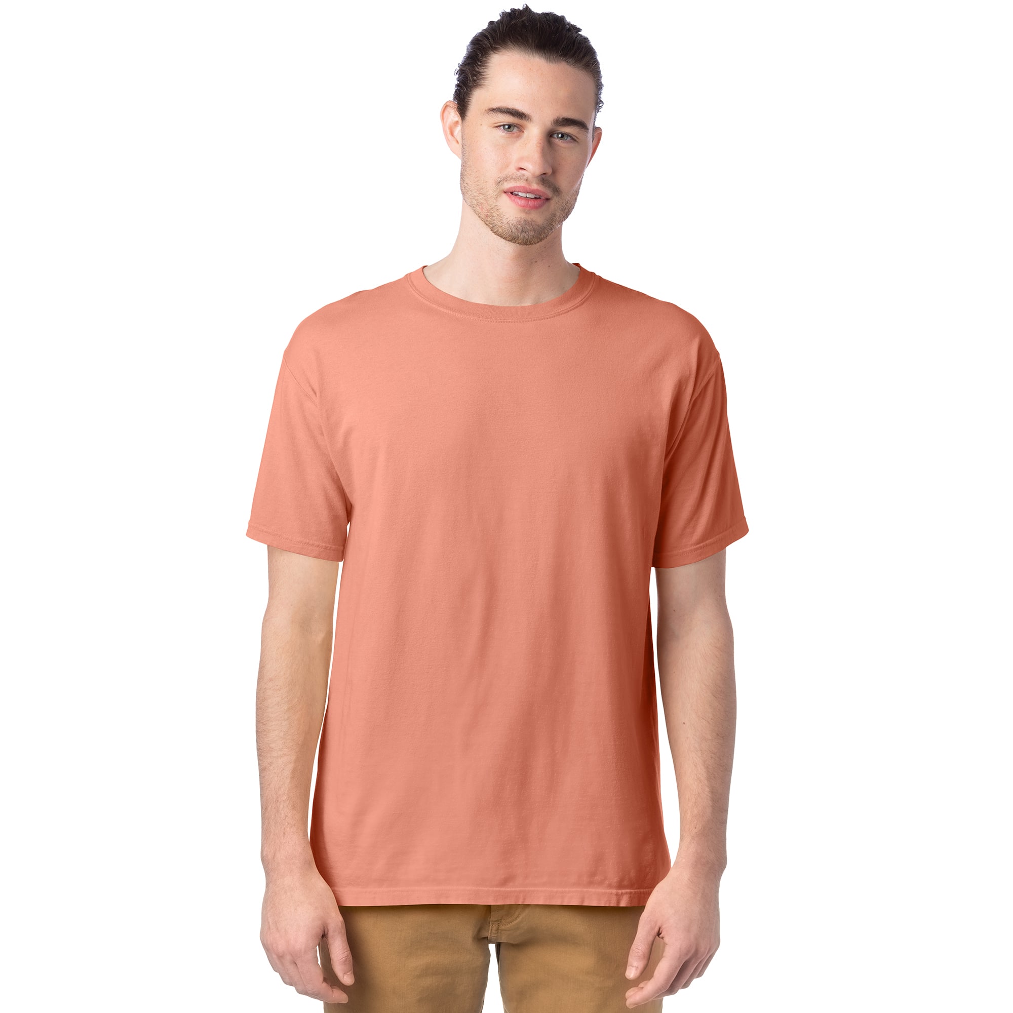 Hanes ComfortWash Garment Dyed Adult Short Sleeve T-Shirt