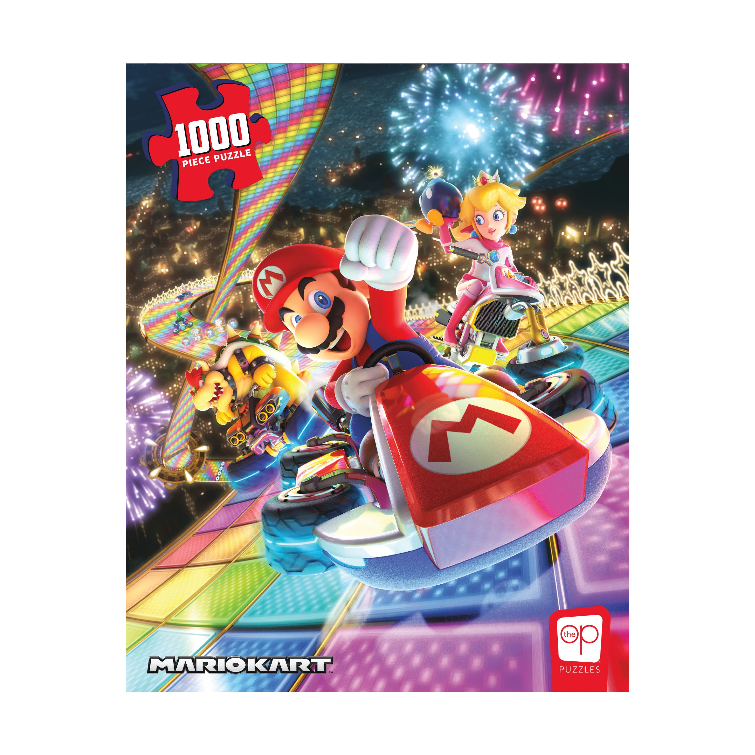 Nintendo Mario Kart Rainbow Road Puzzle: 1000 Pcs