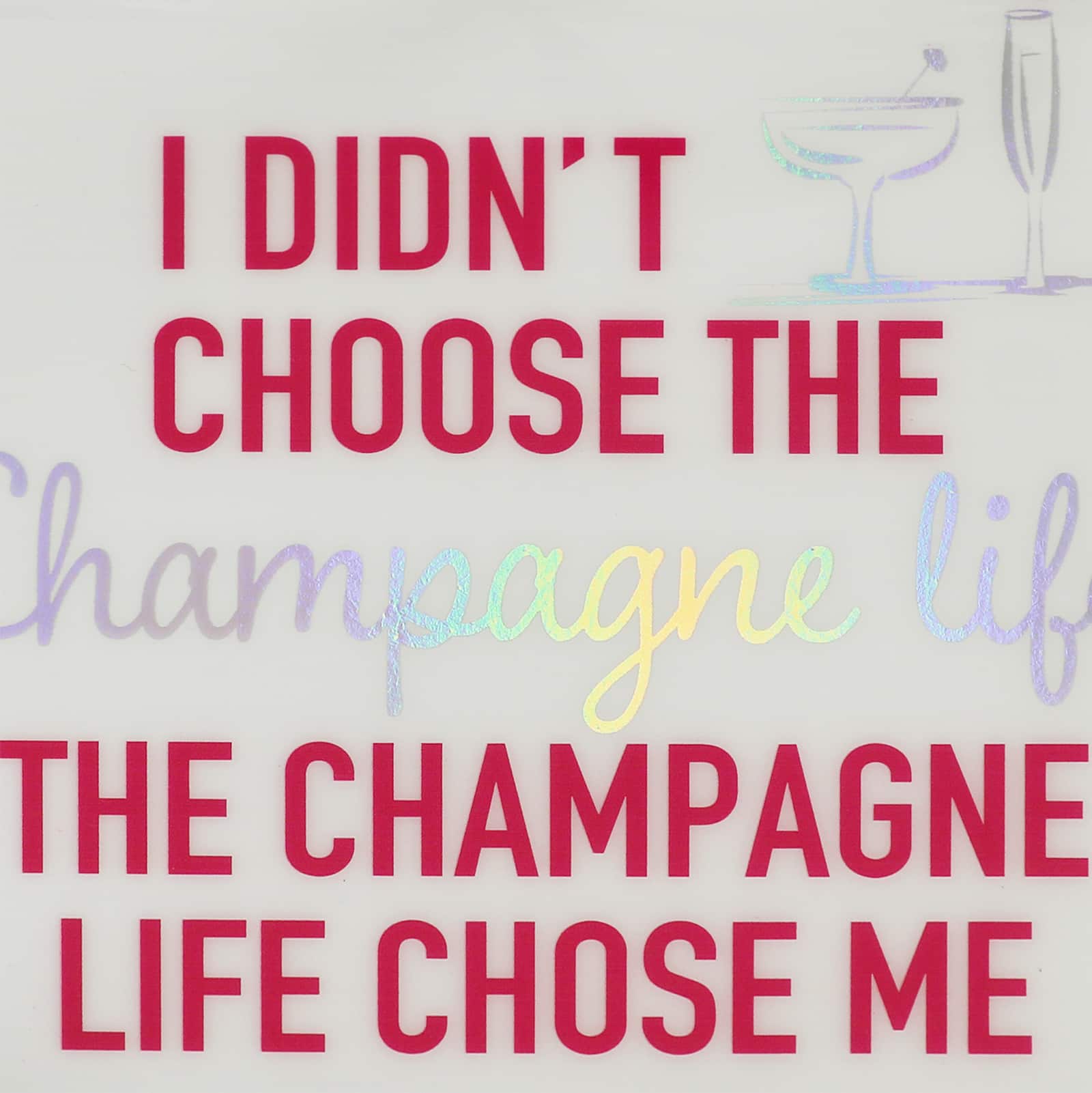 6&#x22; Champagne Life Tabletop D&#xE9;cor by Ashland&#xAE;