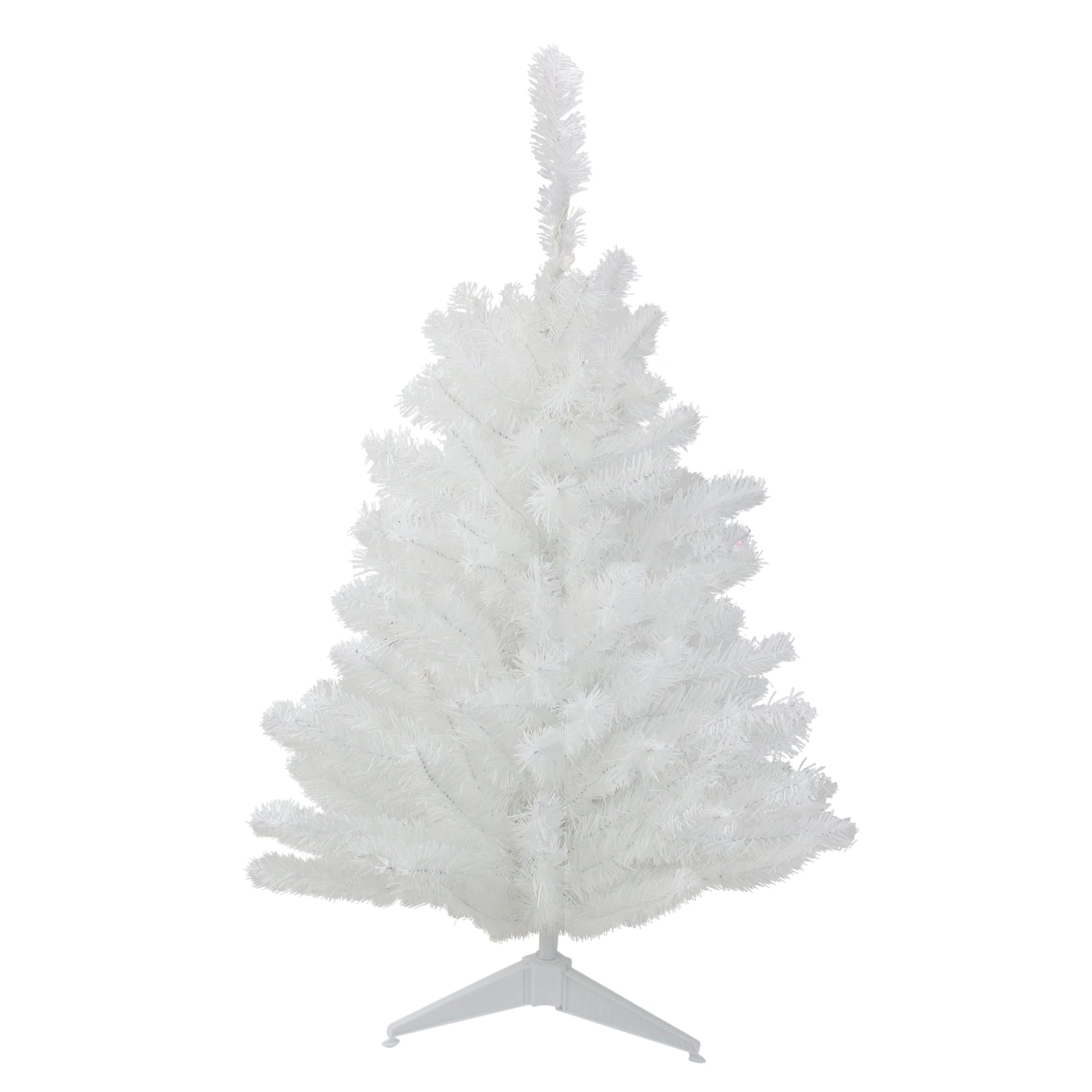 2ft. Unlit Medium Snow White Pine Artificial Christmas Tree 