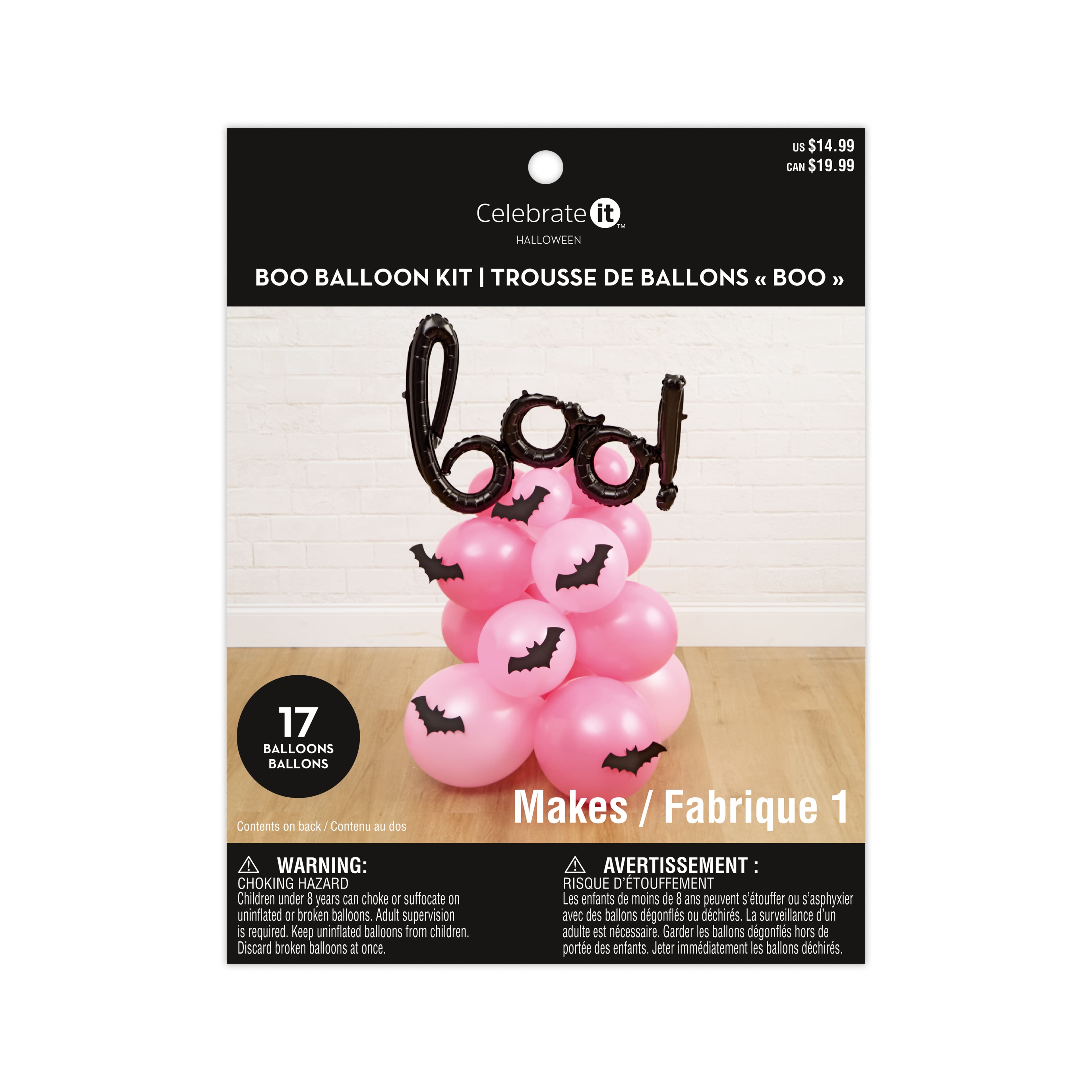 Pink Boo Balloon Kit by Celebrate It&#x2122;