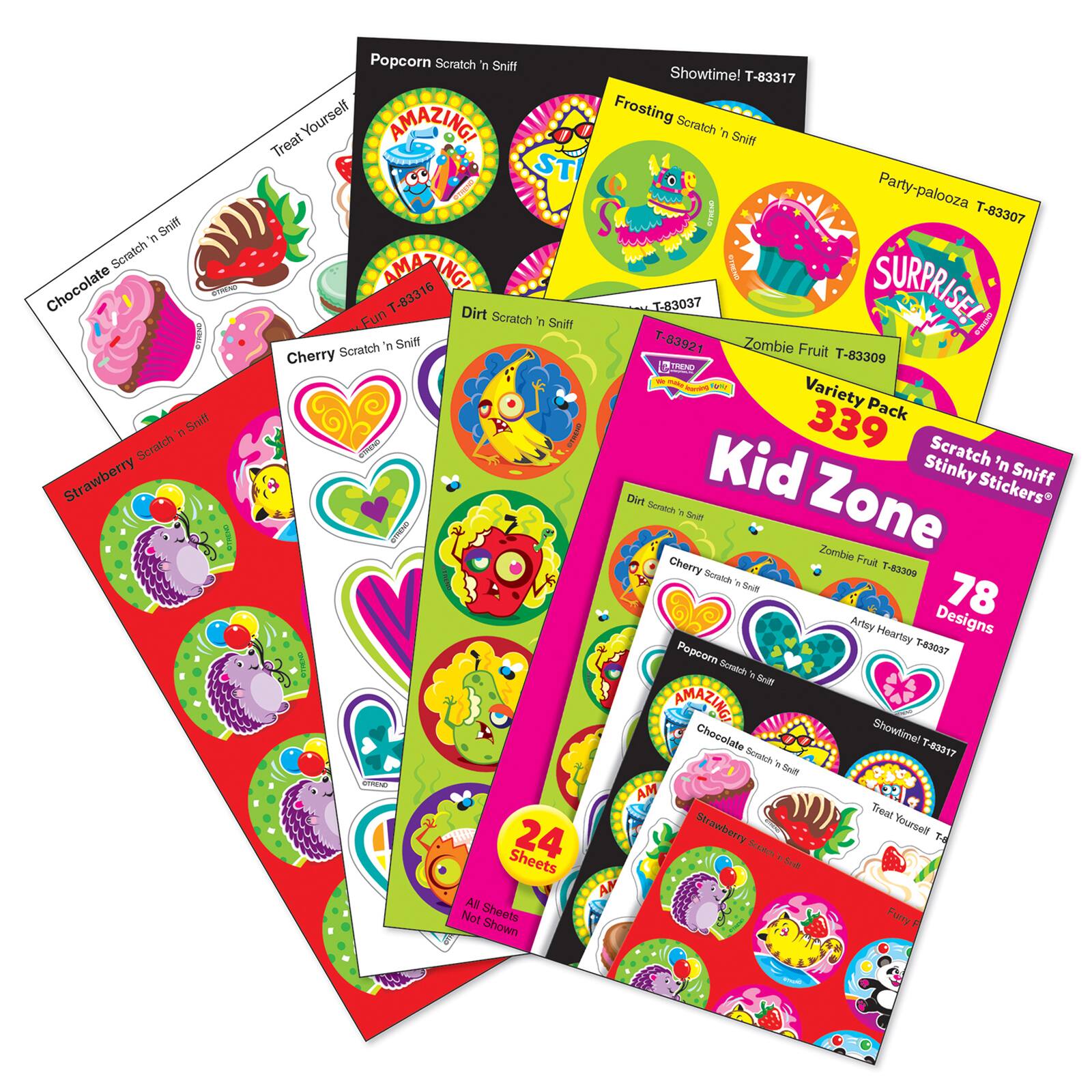 Trend Enterprises&#xAE; Kid Zone Stinky Stickers&#xAE;