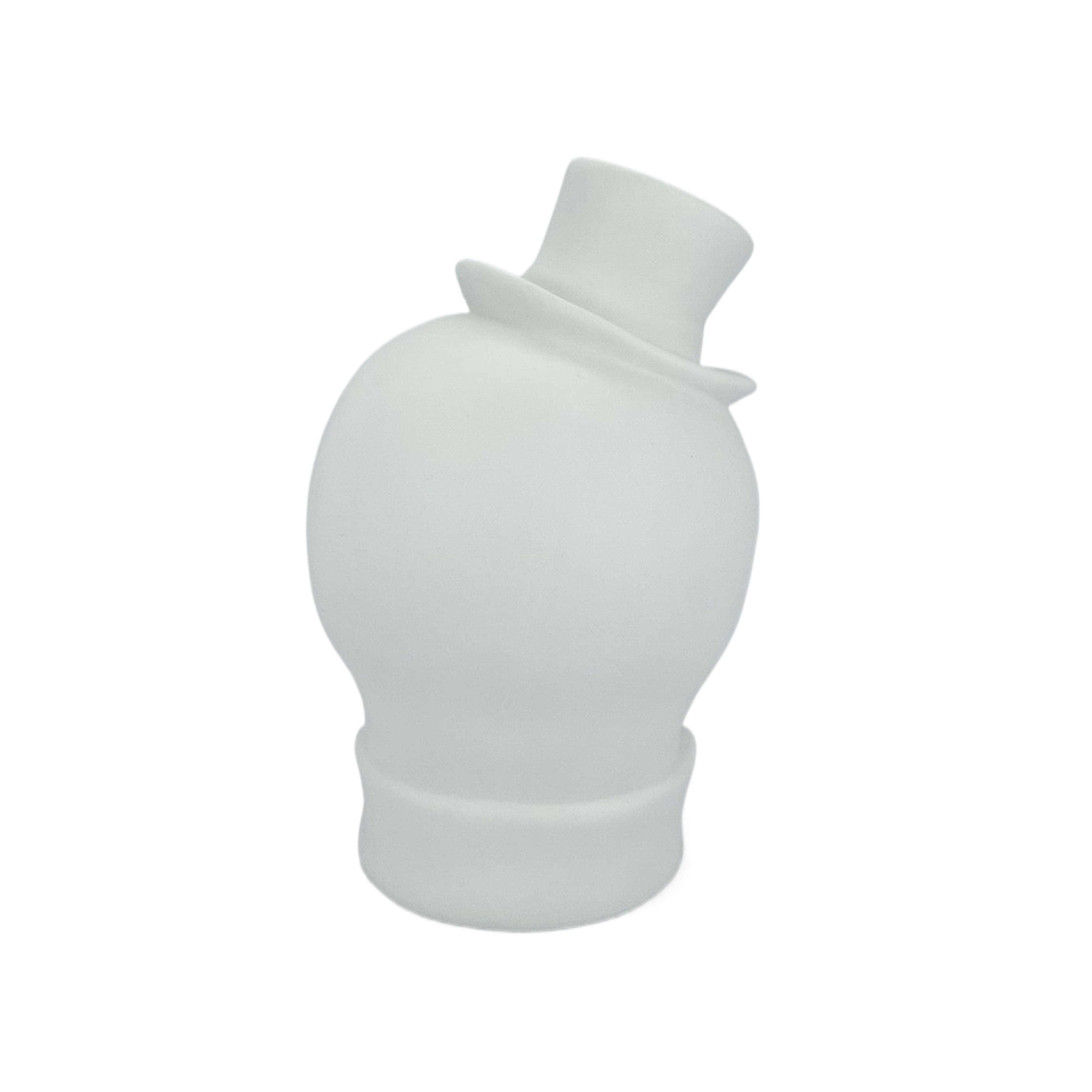 7.75" DIY Ceramic LED Gentleman Skull Décor by Make Market®