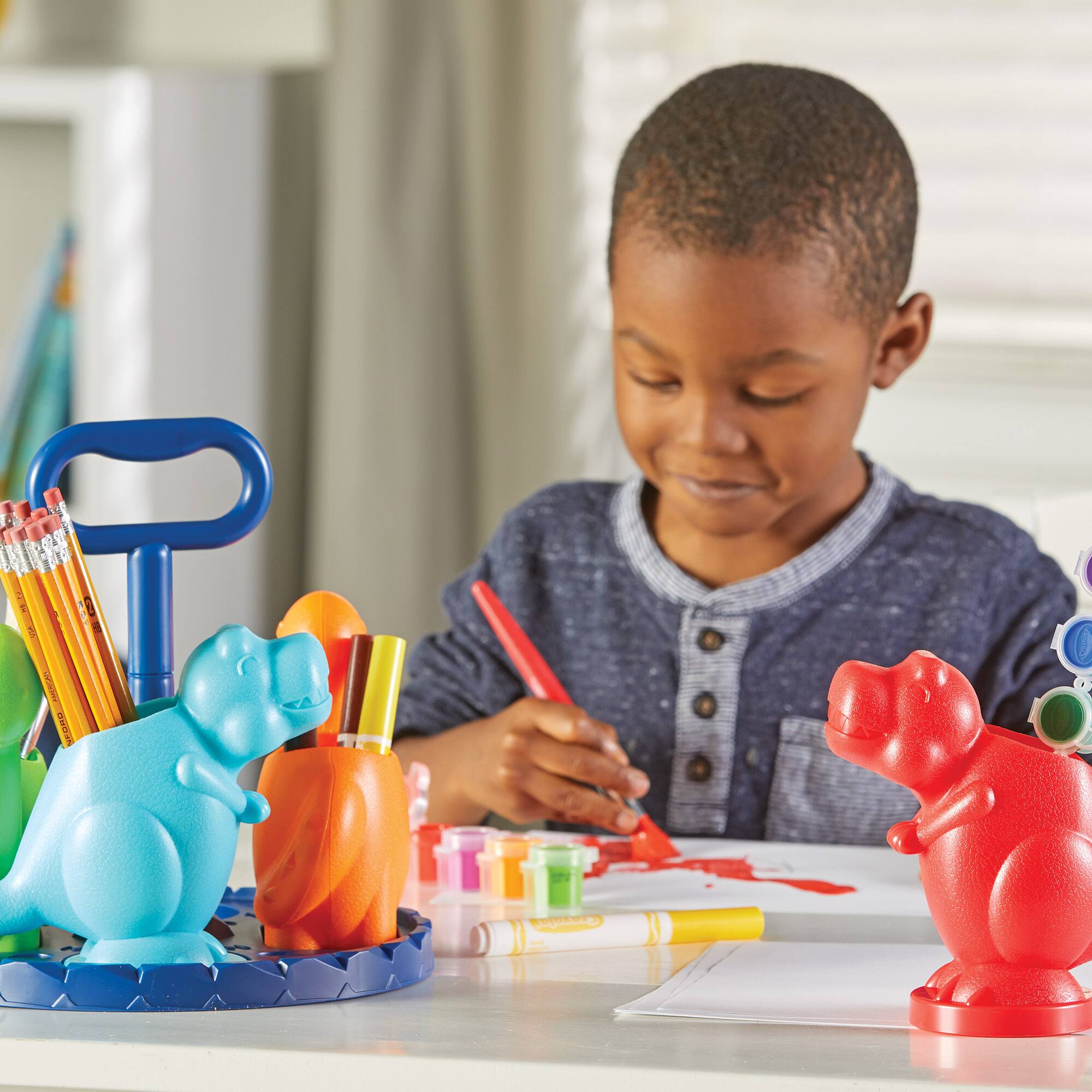 Learning Resources Create-a-Space&#x2122; Kiddy Center Dino Set