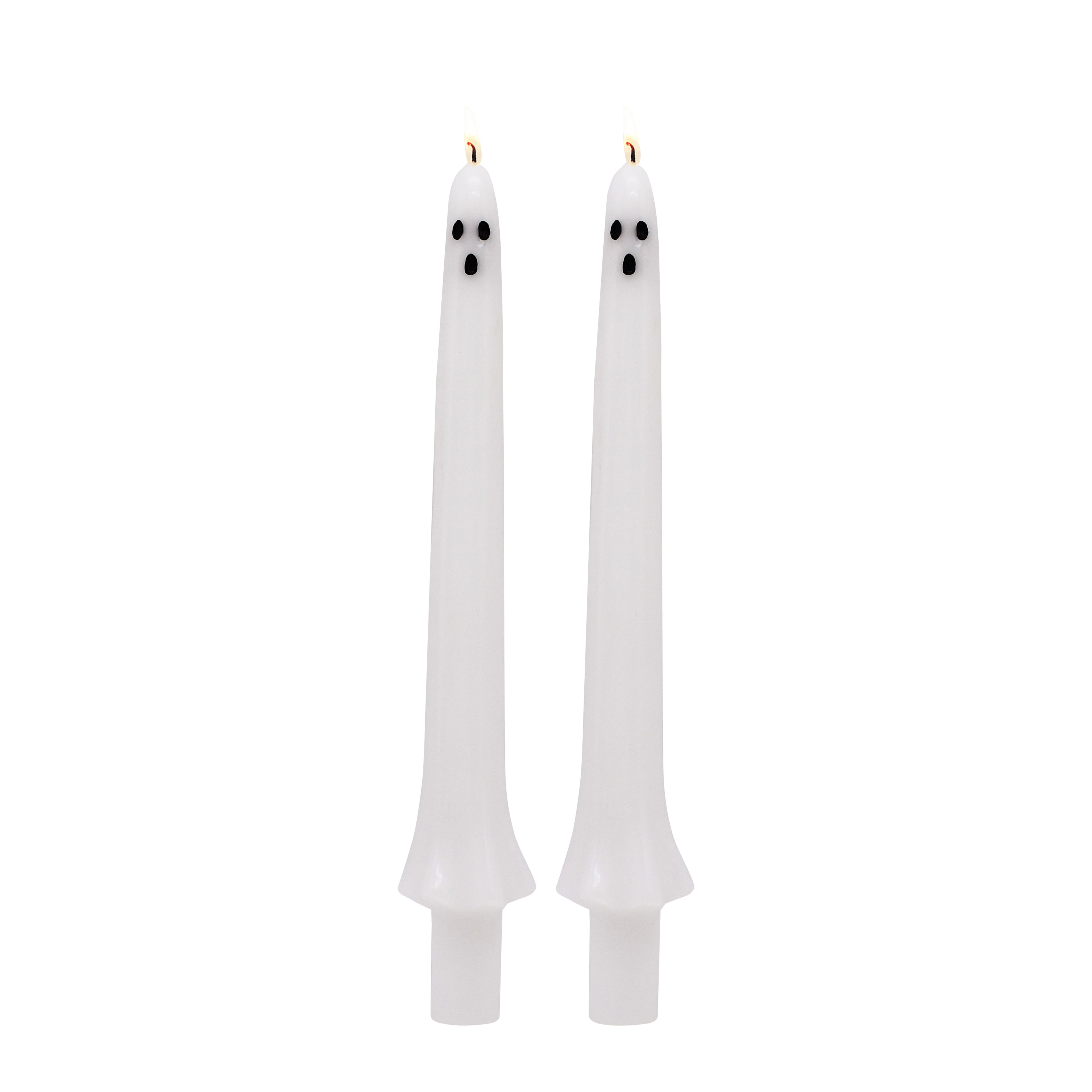 10&#x22; Ghost Taper Candles, 2ct. by Ashland&#xAE;