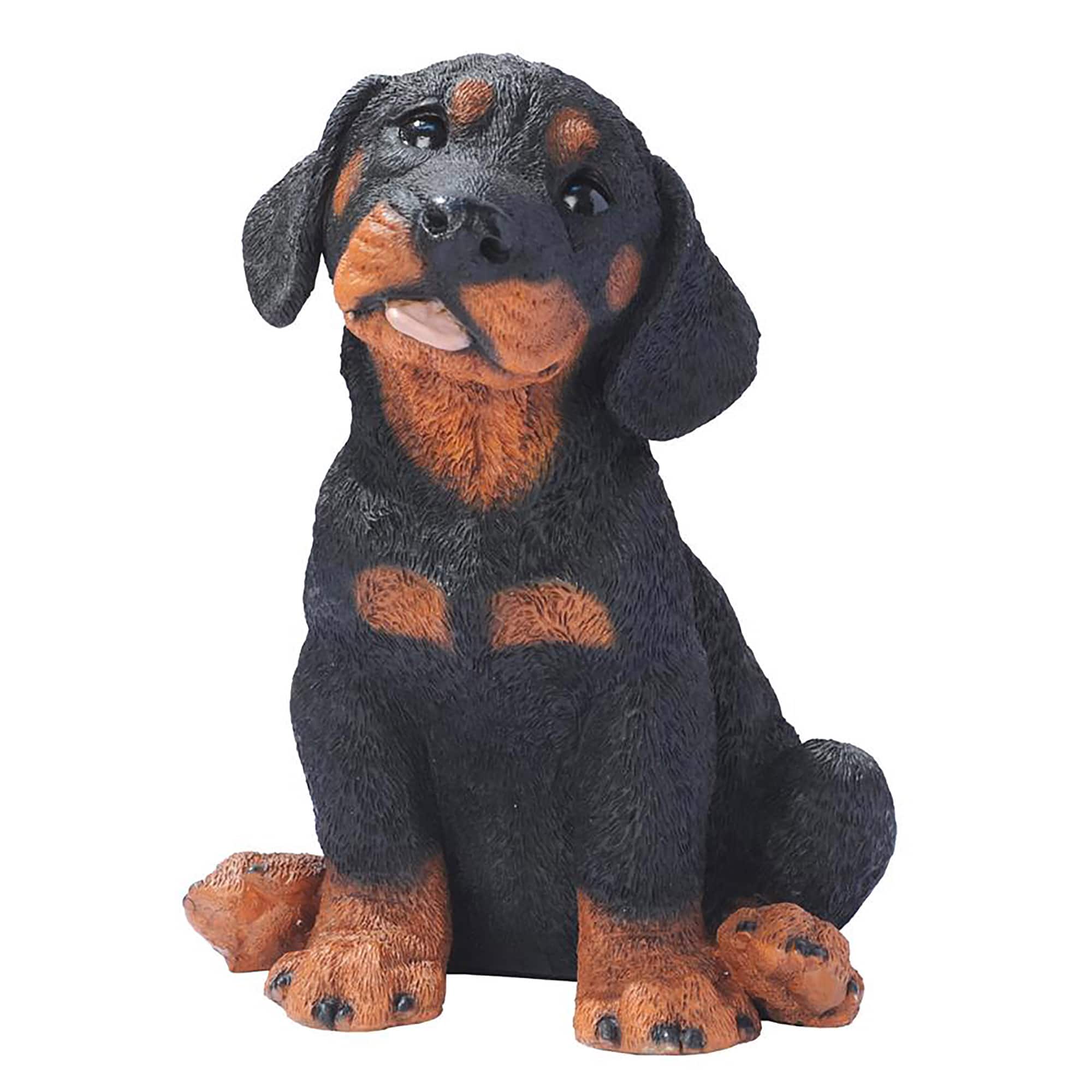 Design Toscano 9&#x22; Rotweiler Puppy Dog Statue