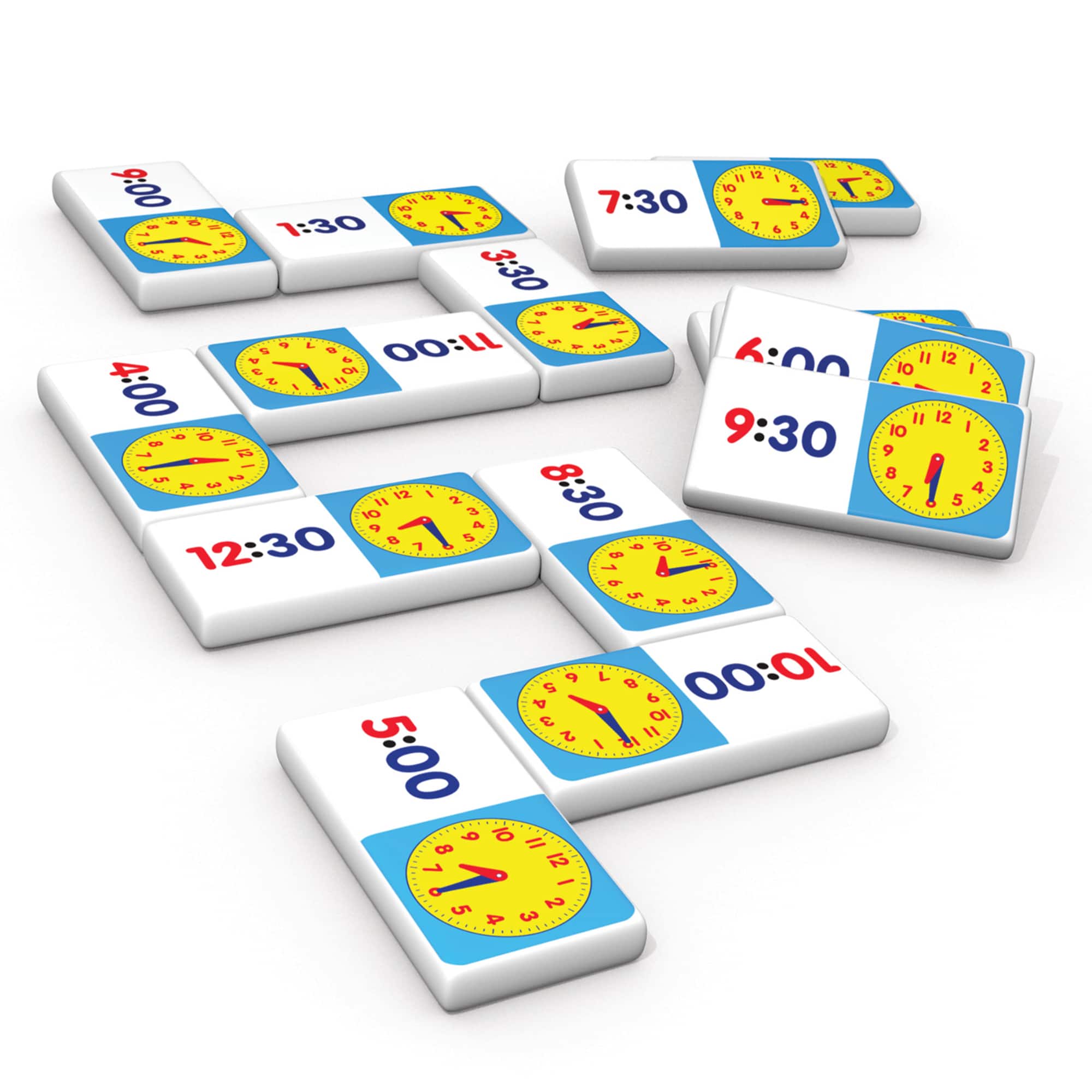 Junior Learning&#xAE; Match &#x26; Learn Time Dominoes