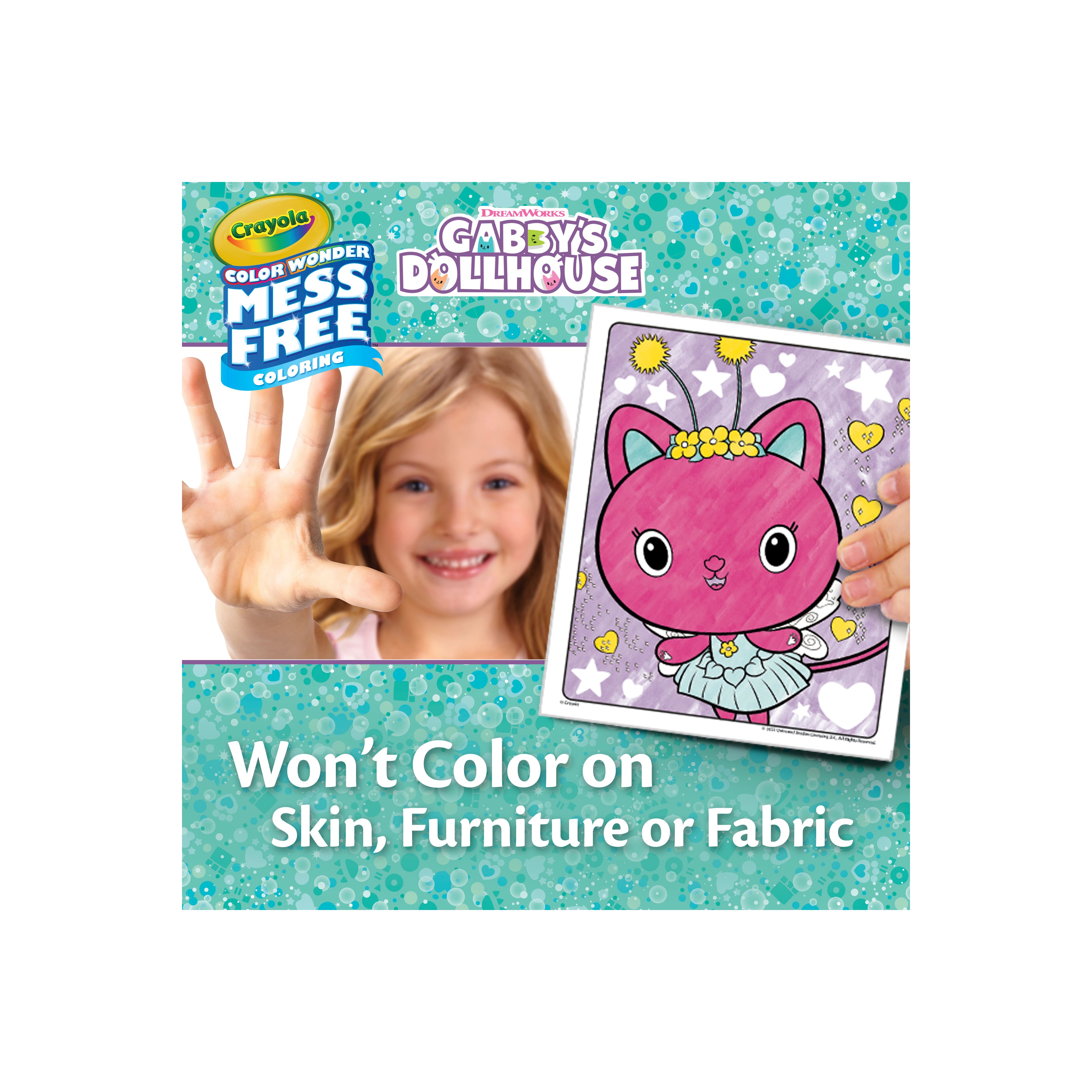 Crayola&#xAE; Color Wonder&#x2122; Gabby&#x27;s Dollhouse Coloring Pages &#x26; Markers