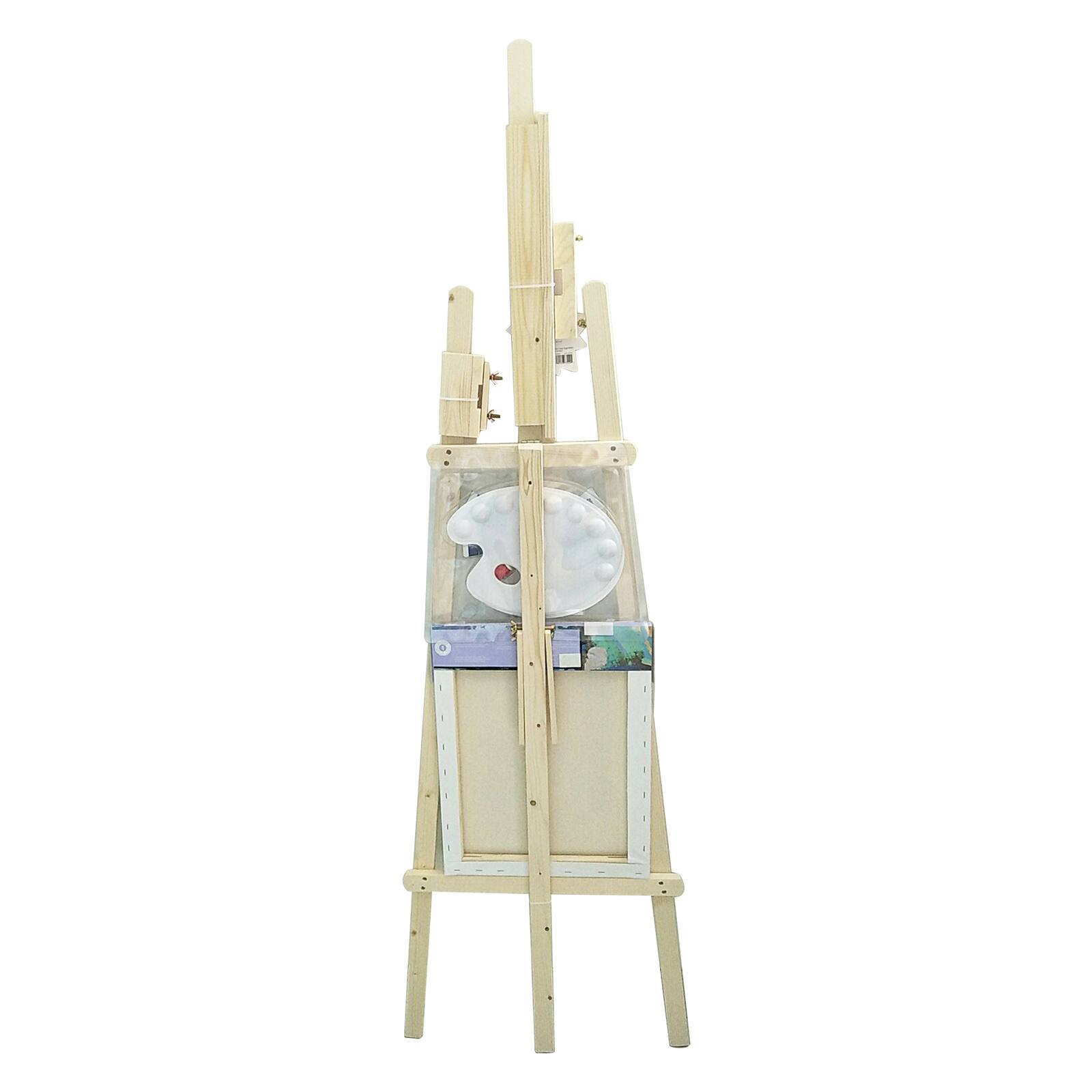 Wooden Floor Art Easel Kit By Artist S Loft