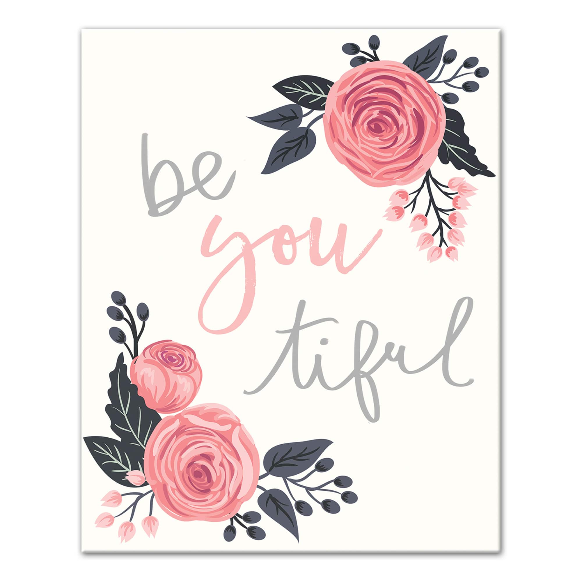 Shop the Be You Tiful Tabletop Canvas at Michaels