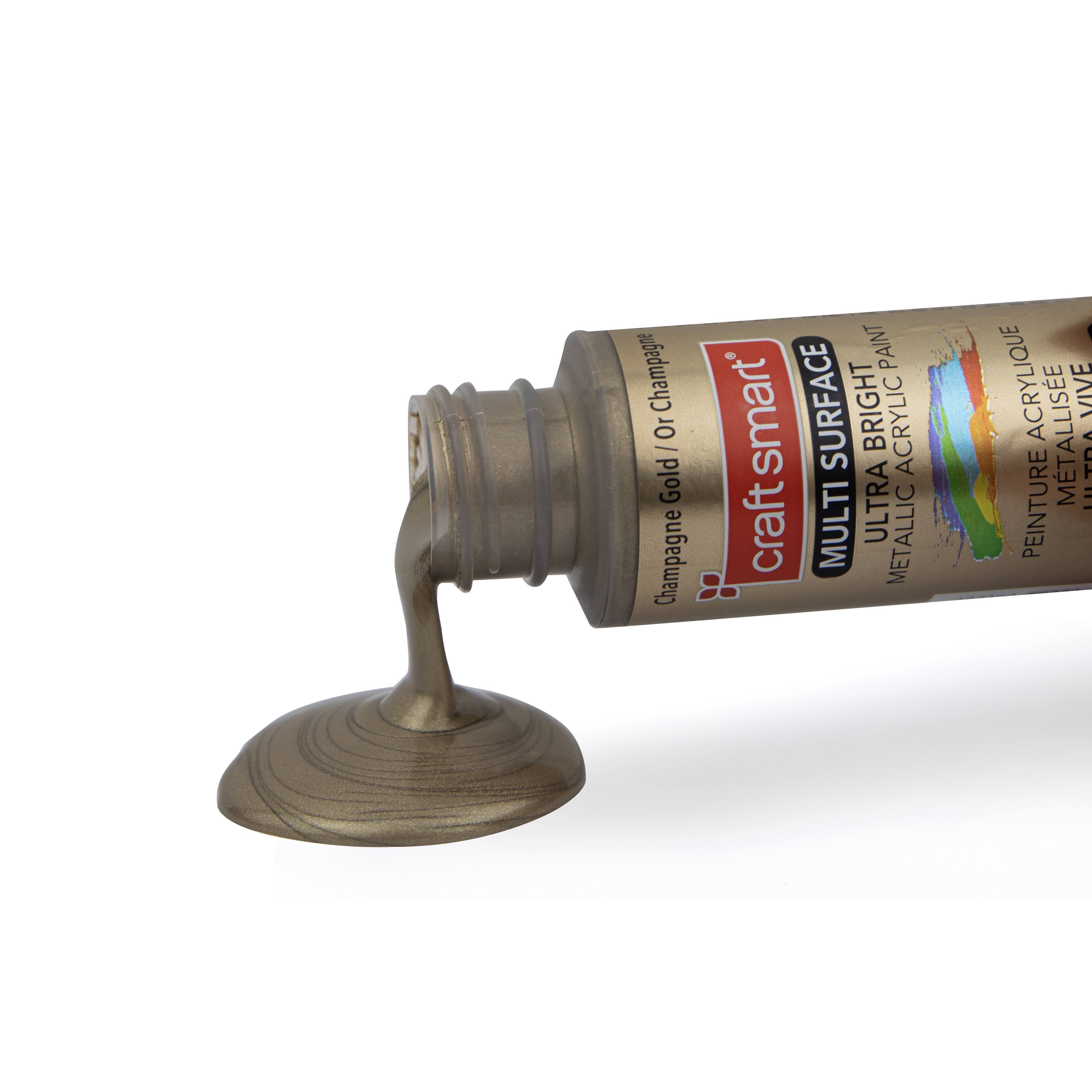 12 Pack: Premium Ultra Bright Metallic Paint by Craft Smart&#xAE;