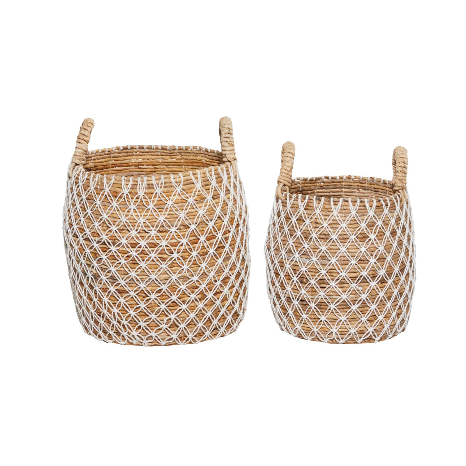 Brown Basket デモセット Four Drawer Wicker Basket | FZM14031 | AFW.com