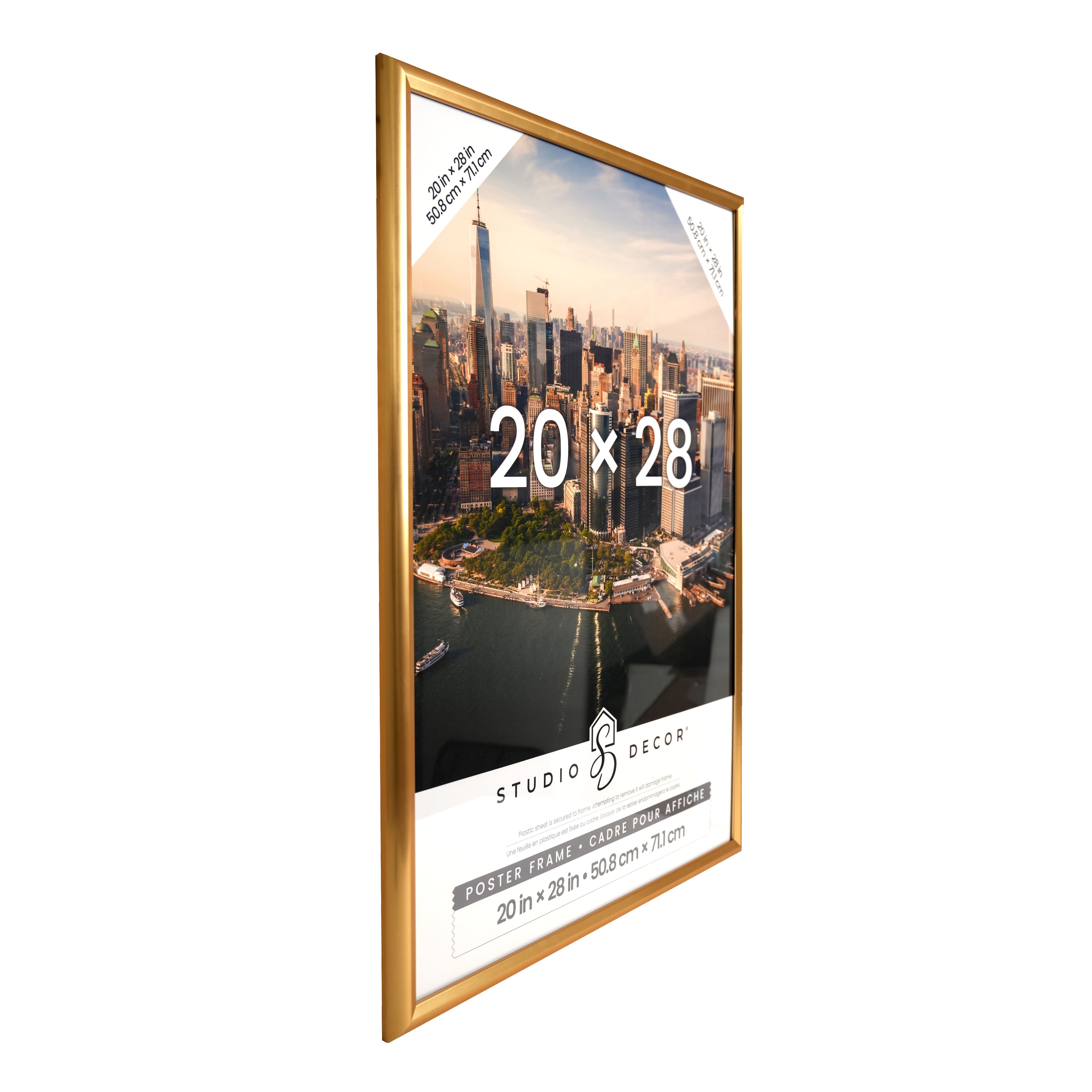 6 Pack: Gold Poster Frame by Studio D&#xE9;cor&#xAE;