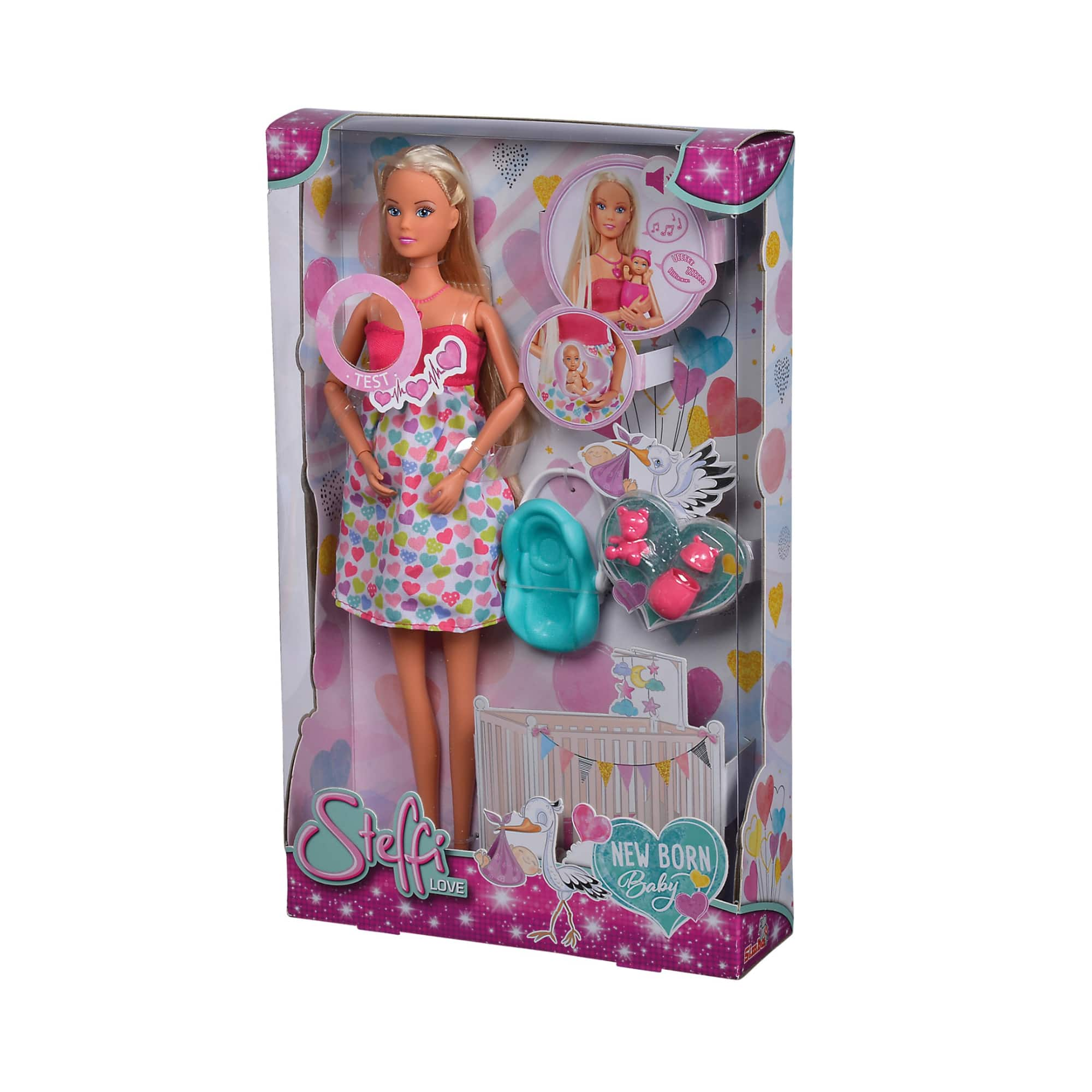 Simba Steffi Love New Born Baby Doll Set