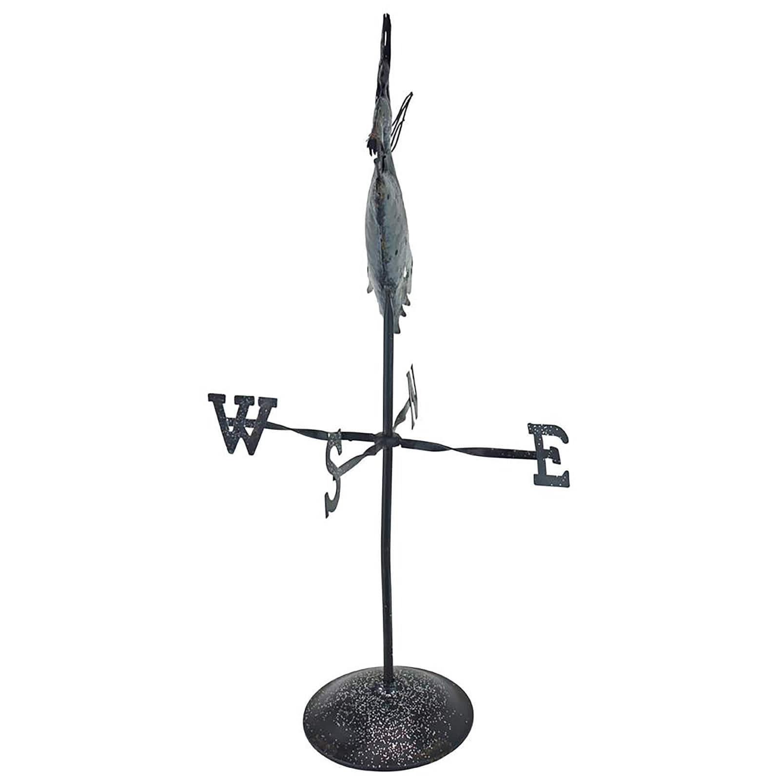 Design Toscano 23.5&#x22; Bewitched Wicked Witch Tabletop Metal Weathervane