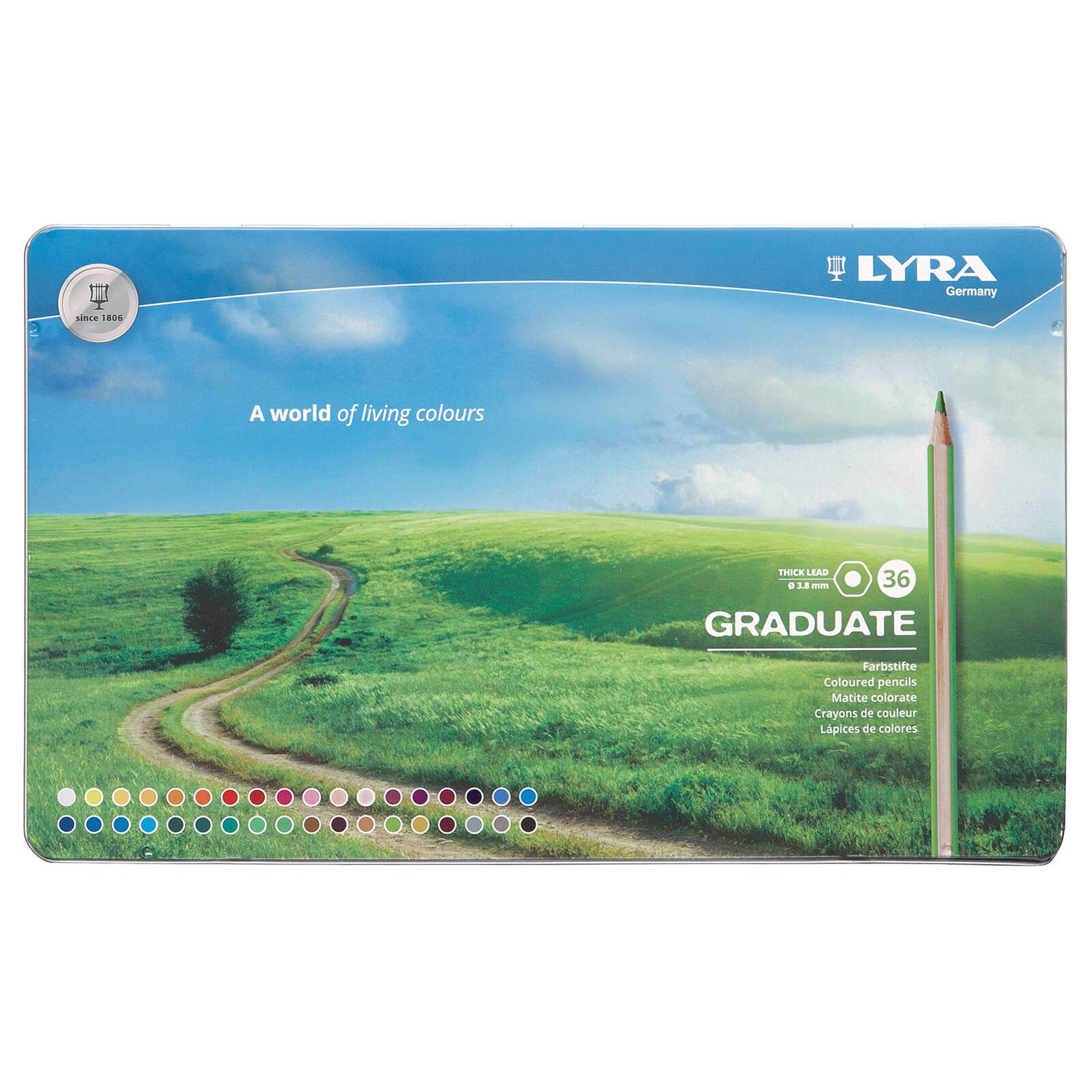 Lyra Graduate 36 Colored Pencils Michaels