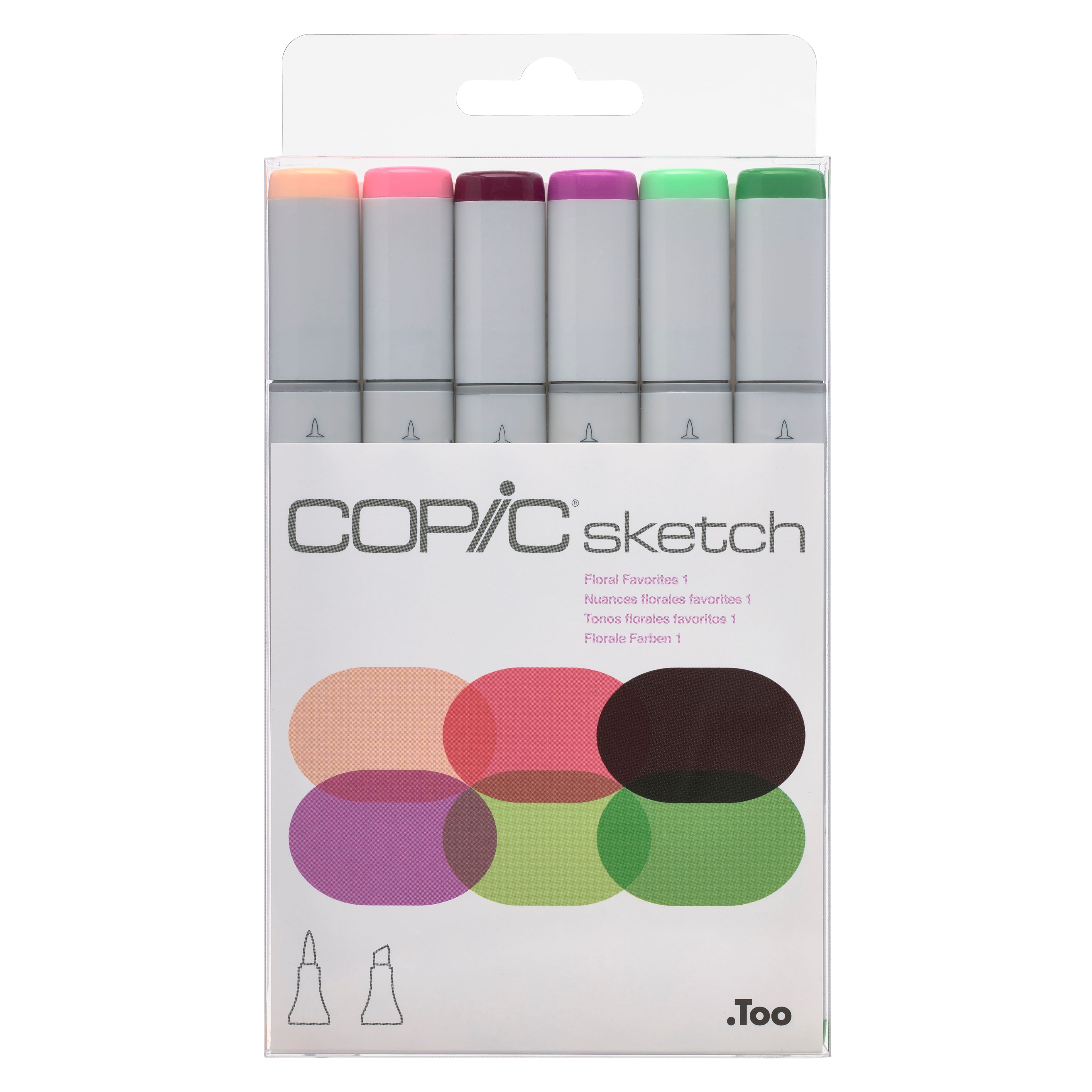 Copic® Floral Favorites 1 Sketch Marker Set