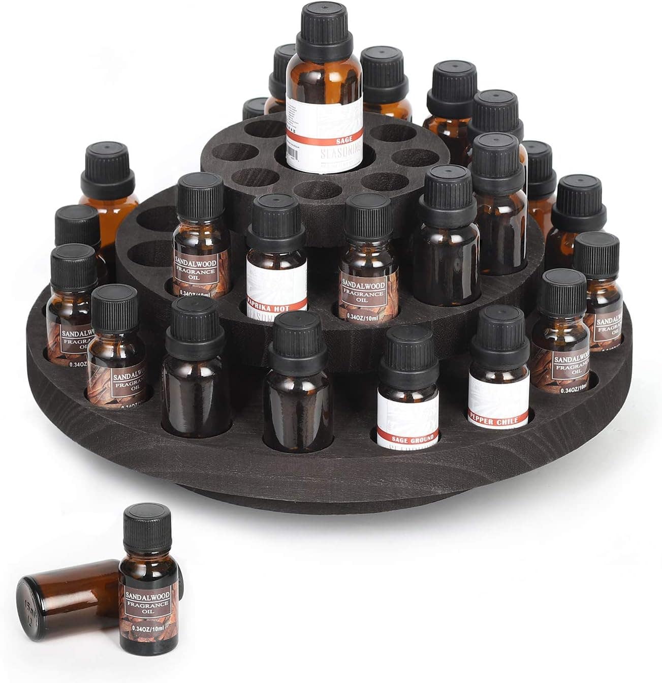 Rotating Essential Oils Storage Rack