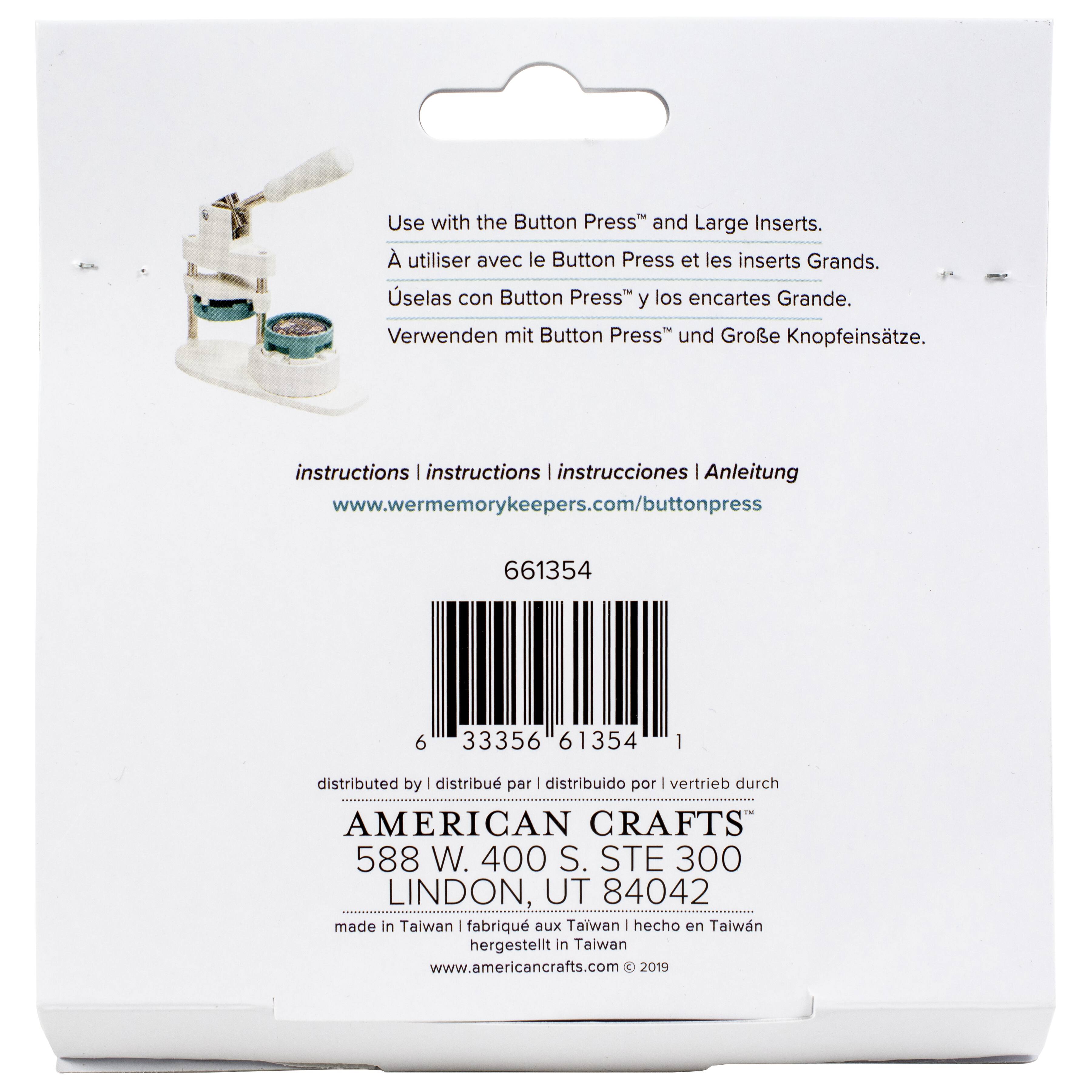 We R Memory Keepers® Button Press™ Rosette Kit, Makes 2