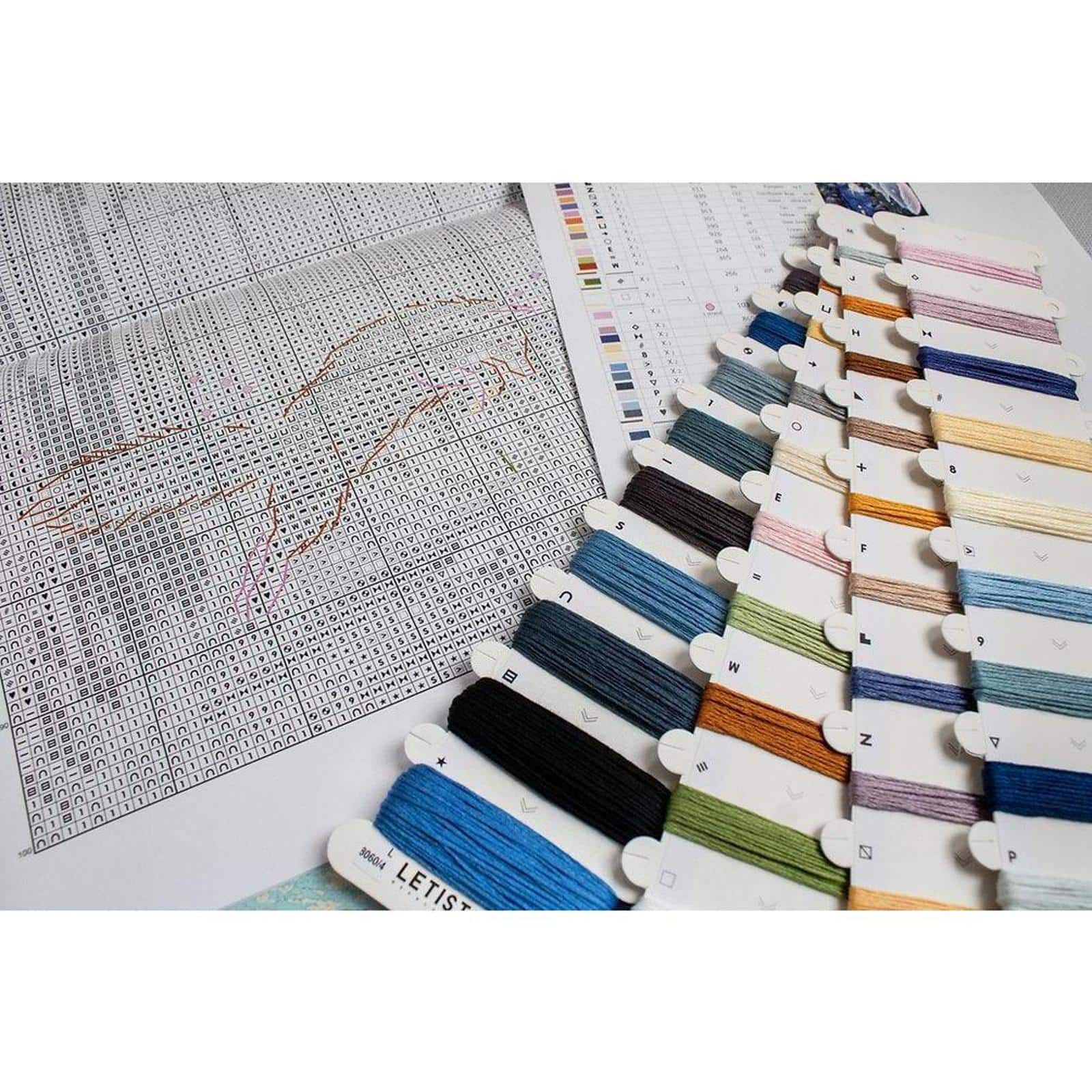 LetiStitch A Midsummer Night Counted Cross Stitch Kit