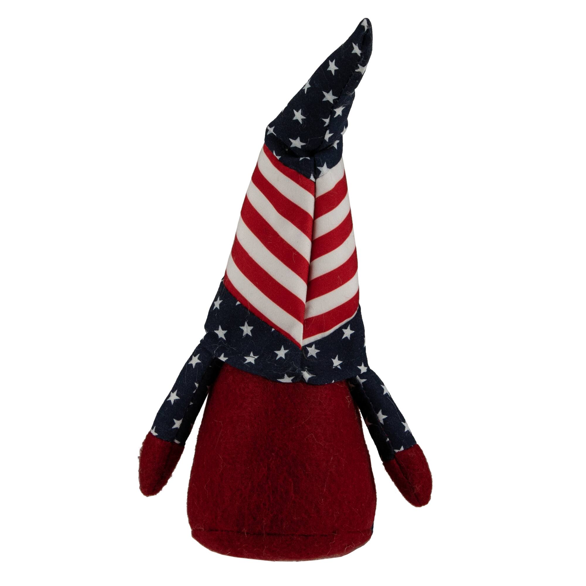 9.5" Patriotic Flag 4th of July Americana Gnome