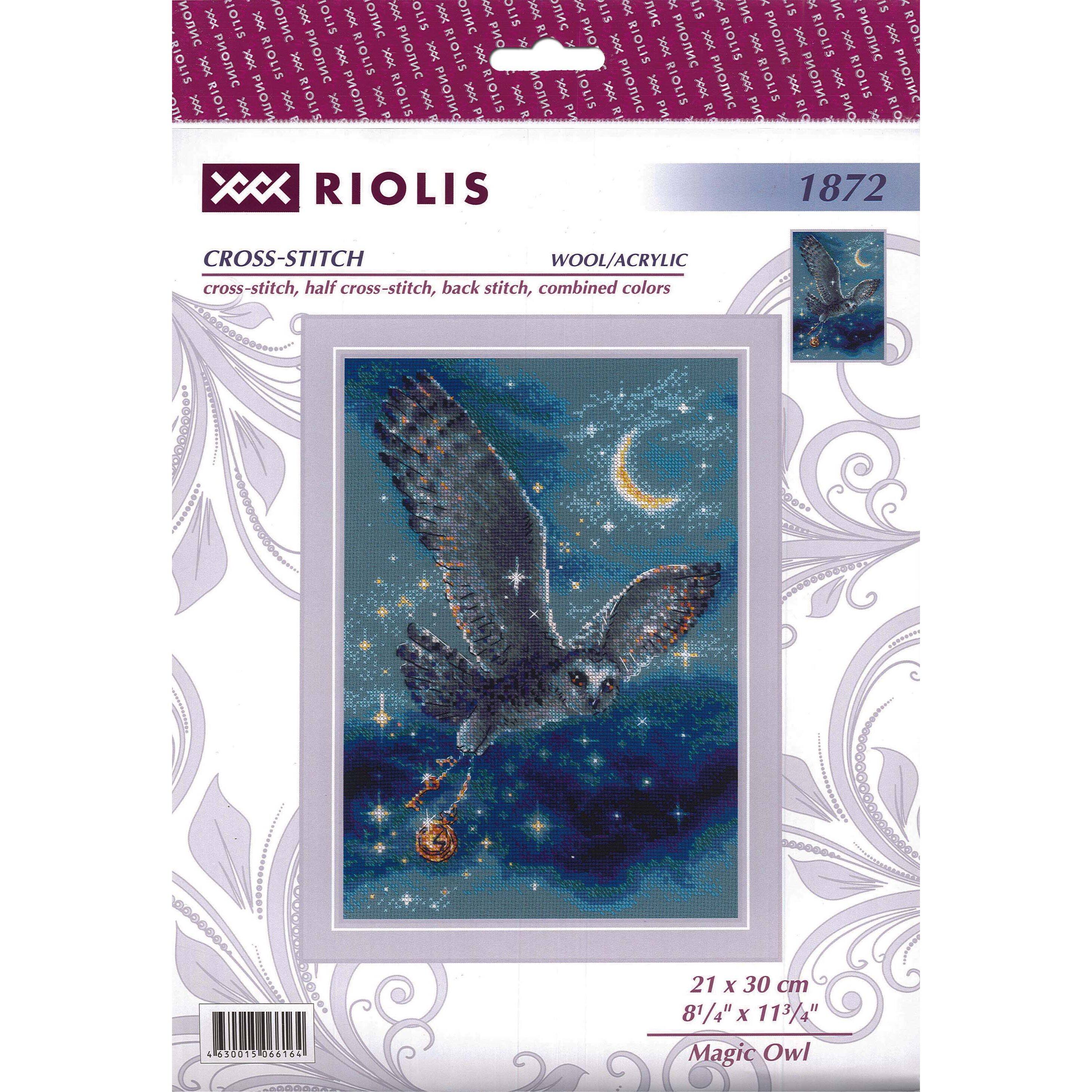 RIOLIS Magic Owl Cross Stitch Kit