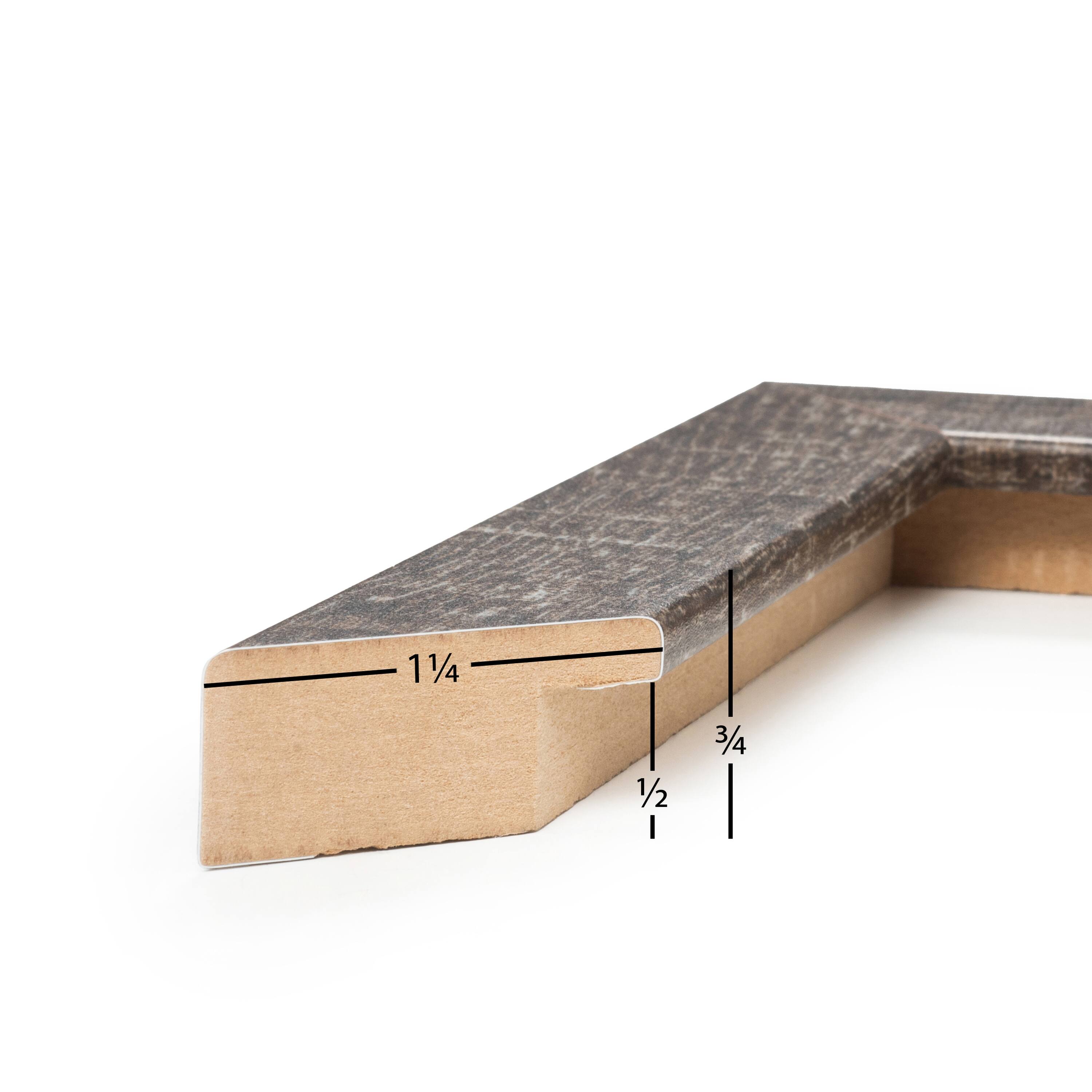 Frame USA Chalked River Rock Single Image Picture Frame