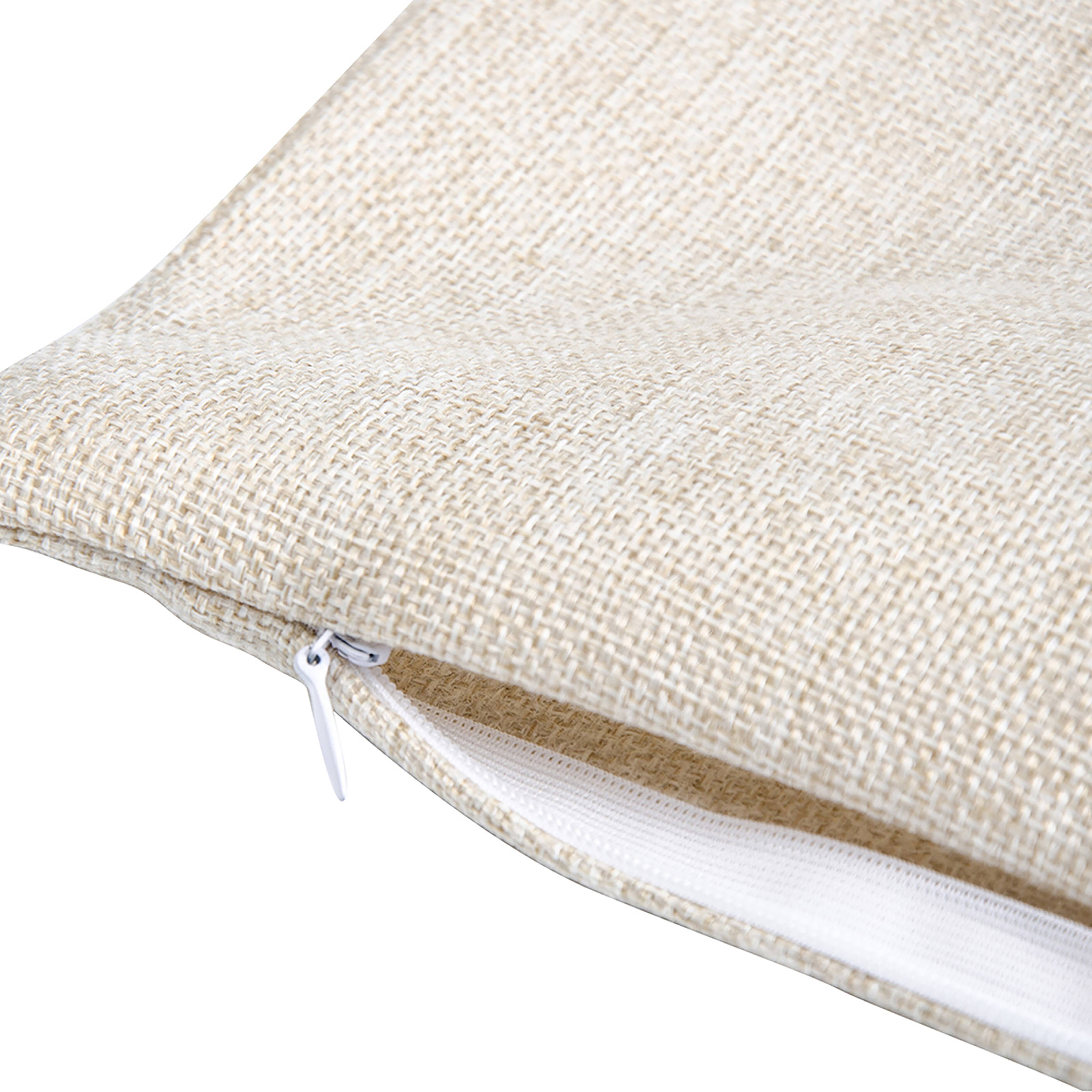 Craft Express 4ct. Beige Linen-Like Pillow Covers