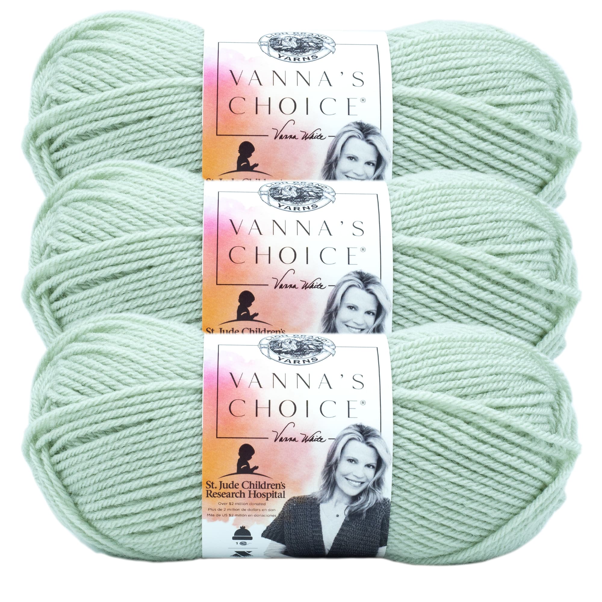Vanna's Choice Yarn! Color Dusty Green