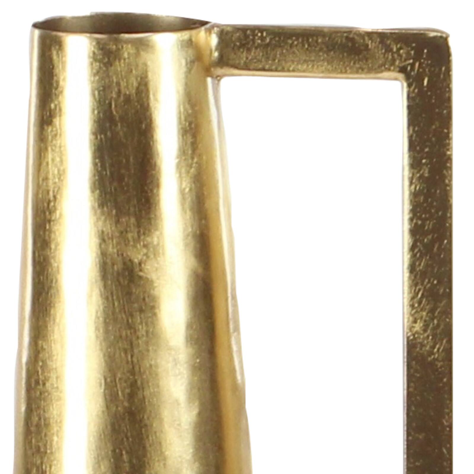 Gold Metal Glam Vase Set