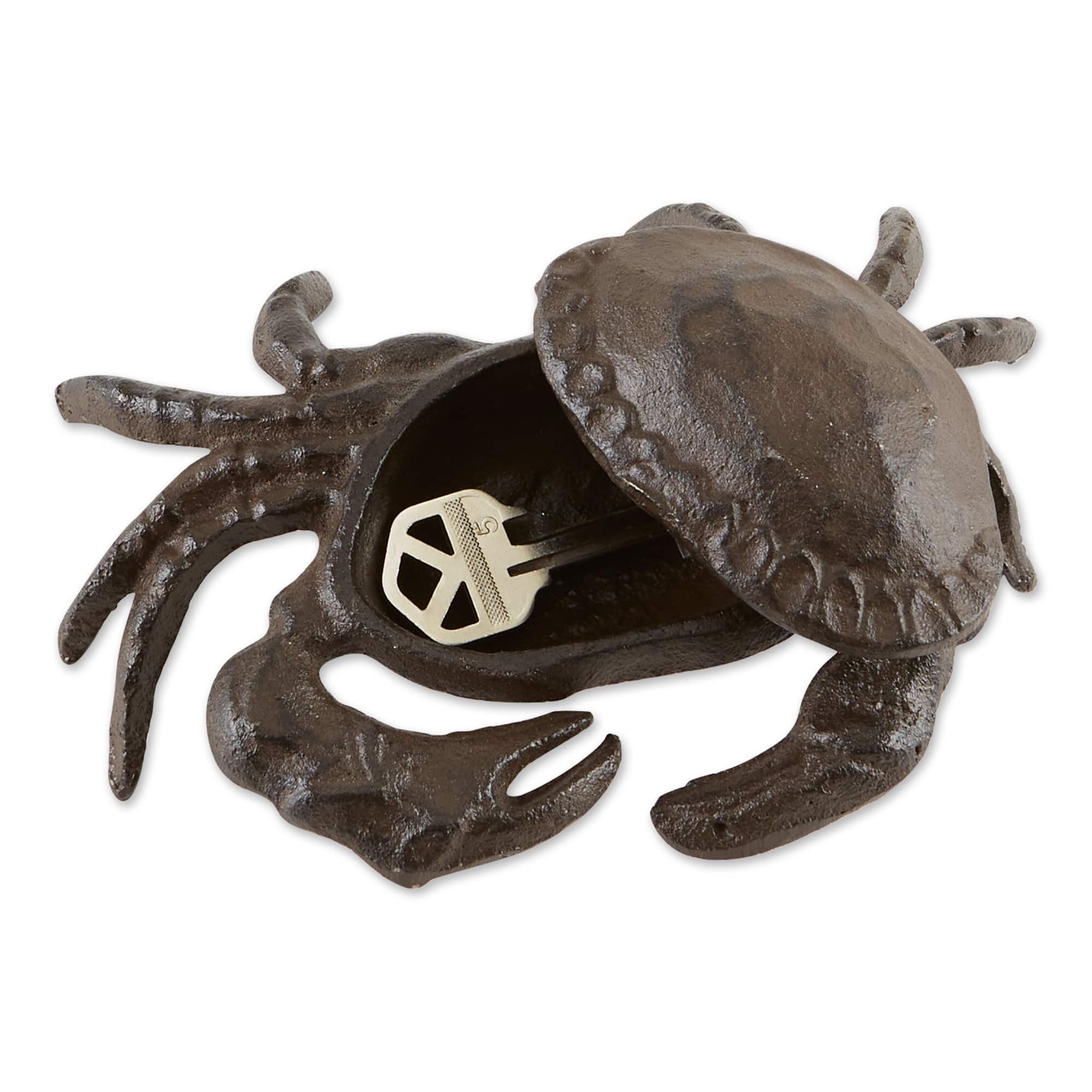 6.5&#x22; Crab Secret Key Holder