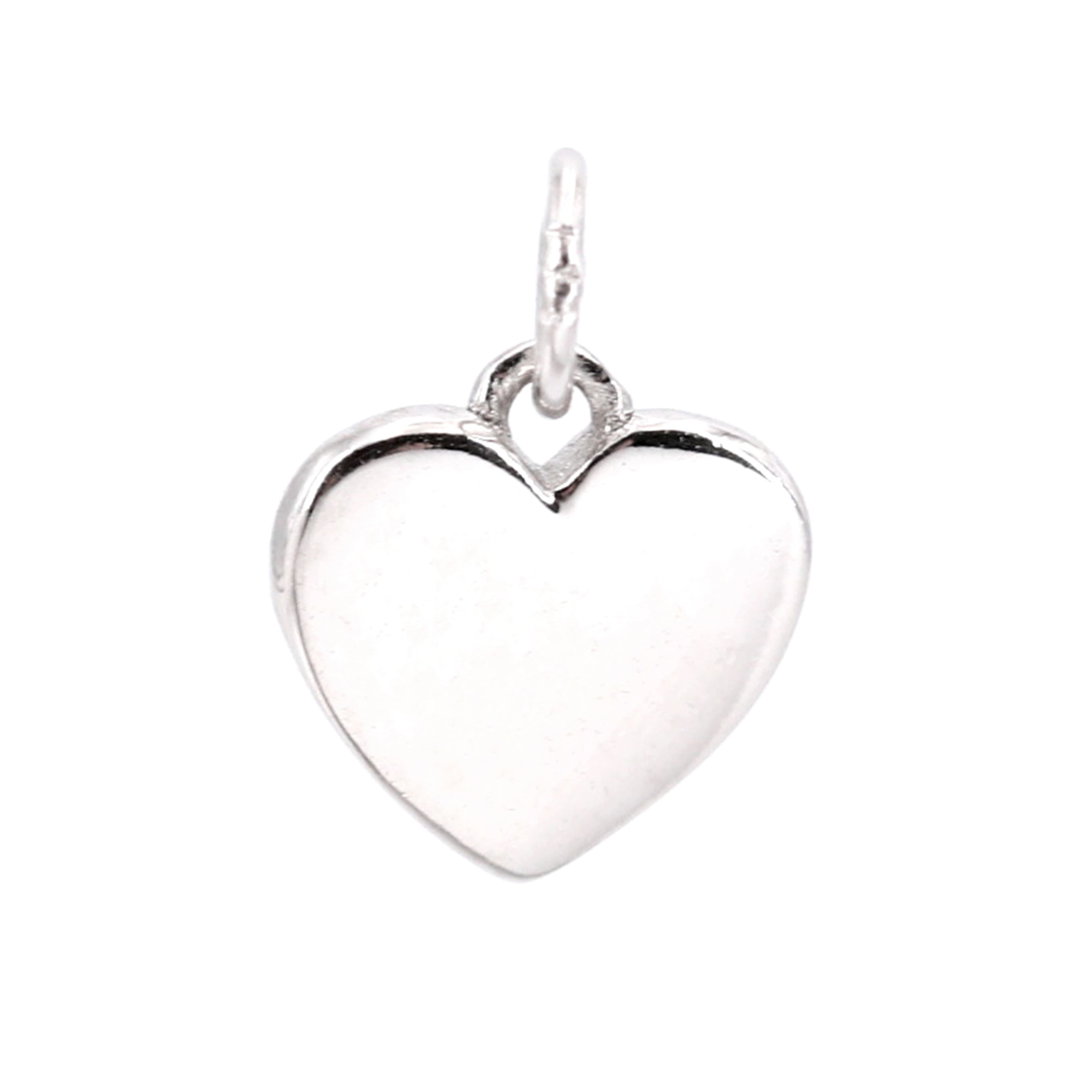 Sterling Silver Heart Icon Charm by Bead Landing™