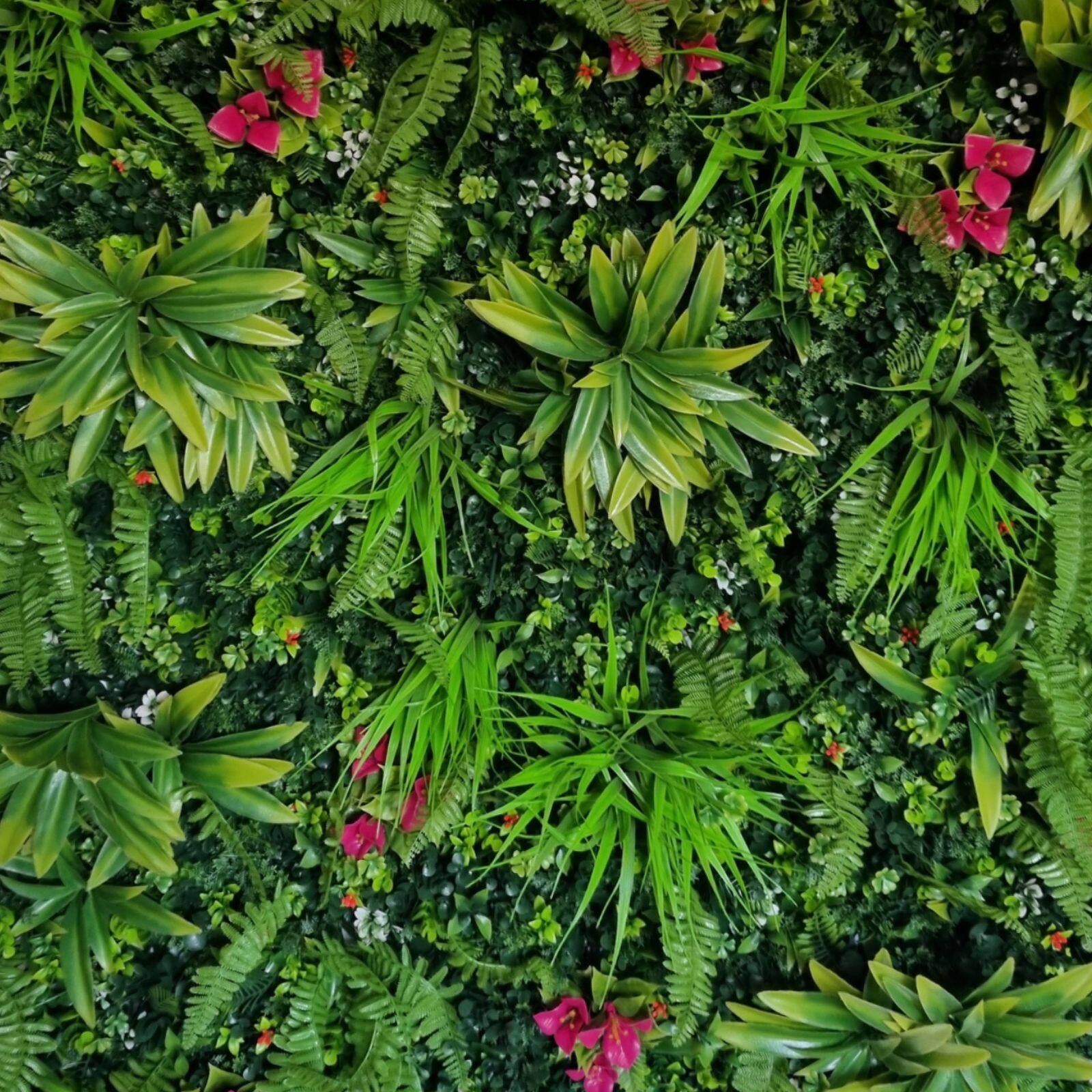 20" Verona Style Plant Living Wall Panels, 4ct.