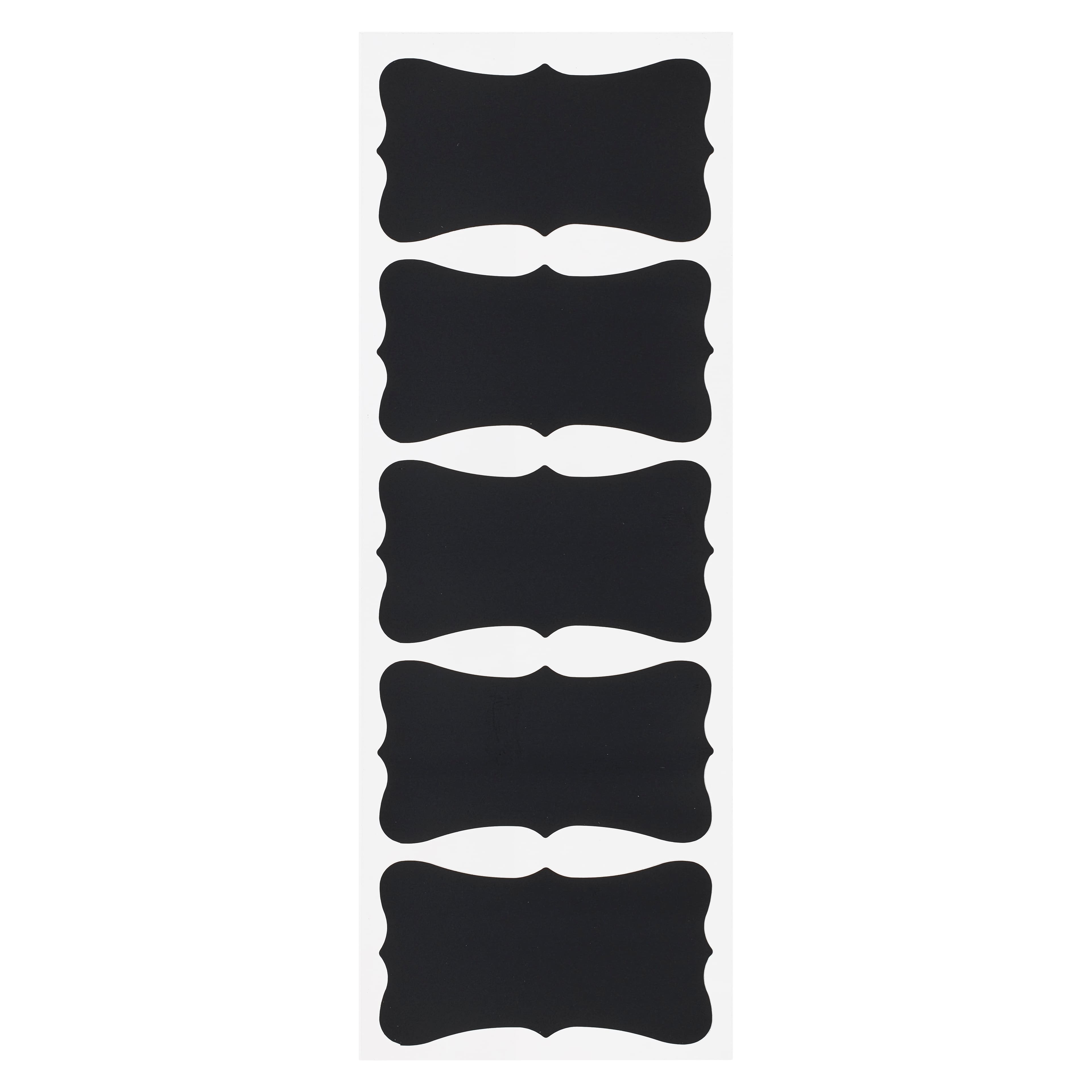 Chalkboard Labels – 64 Pack (Large Rectangle) – Crafty Croc