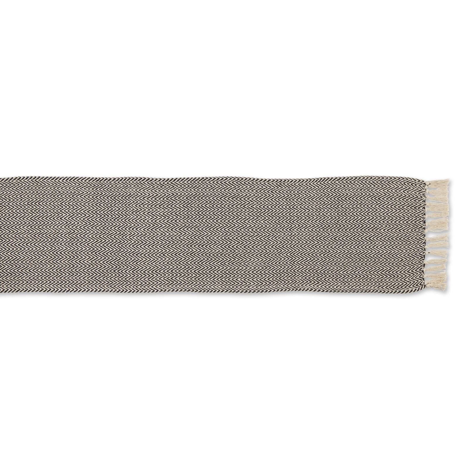 DII&#xAE; 72&#x22; Chevron Handloom Table Runner