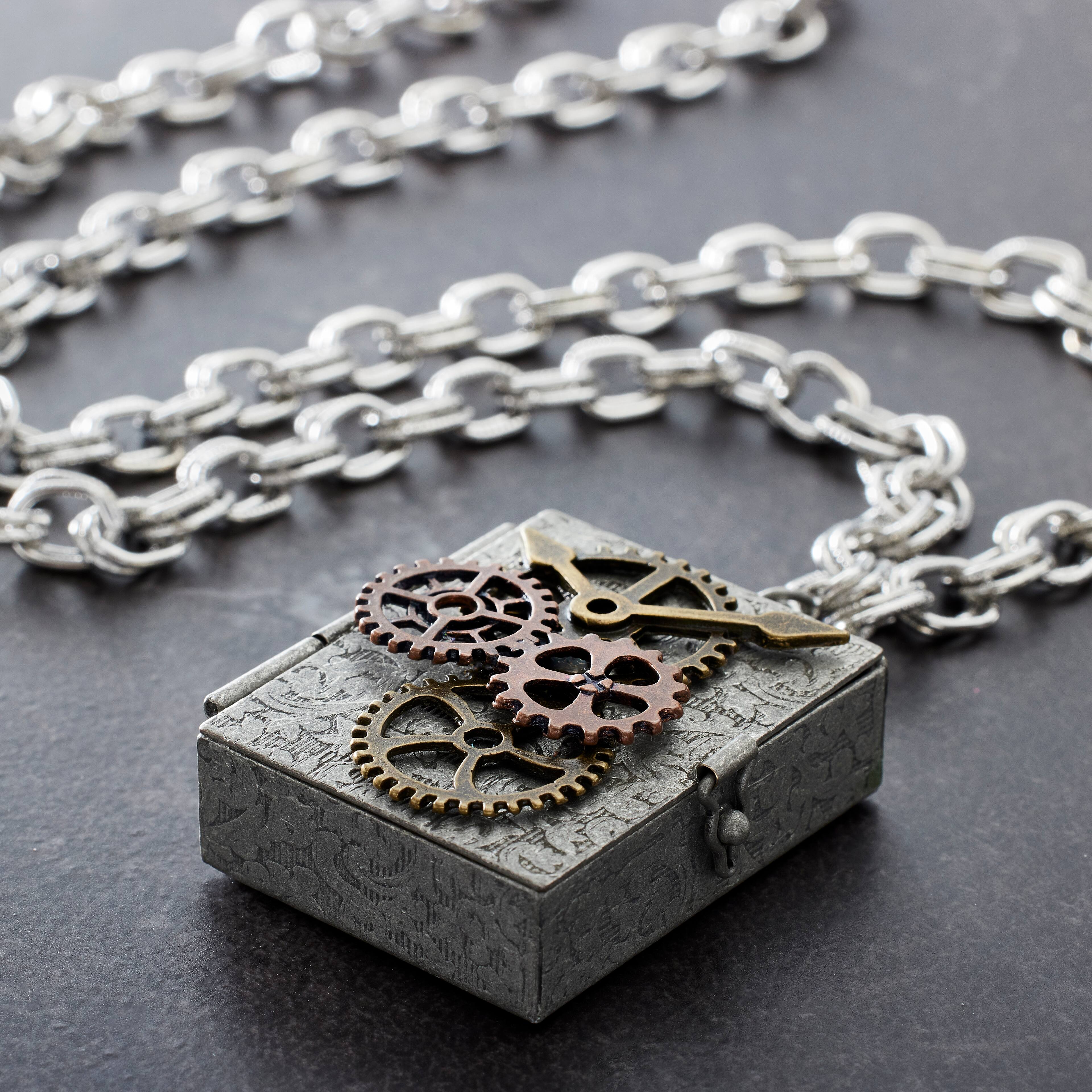 12 Pack: Found Objects™ Locket by Bead Landing™