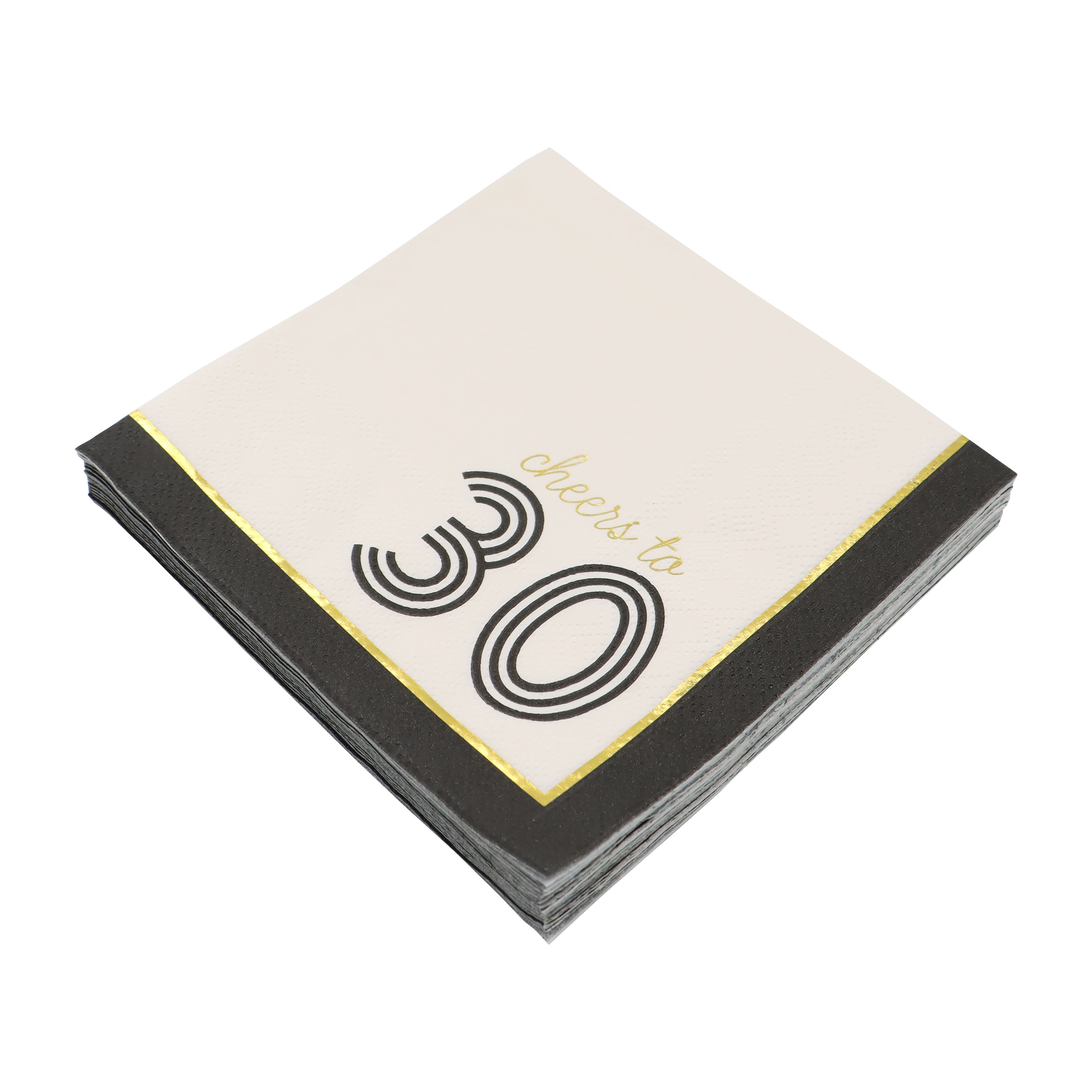Cheers to 30 Paper Beverage Napkins, 20ct. by Celebrate It&#x2122;