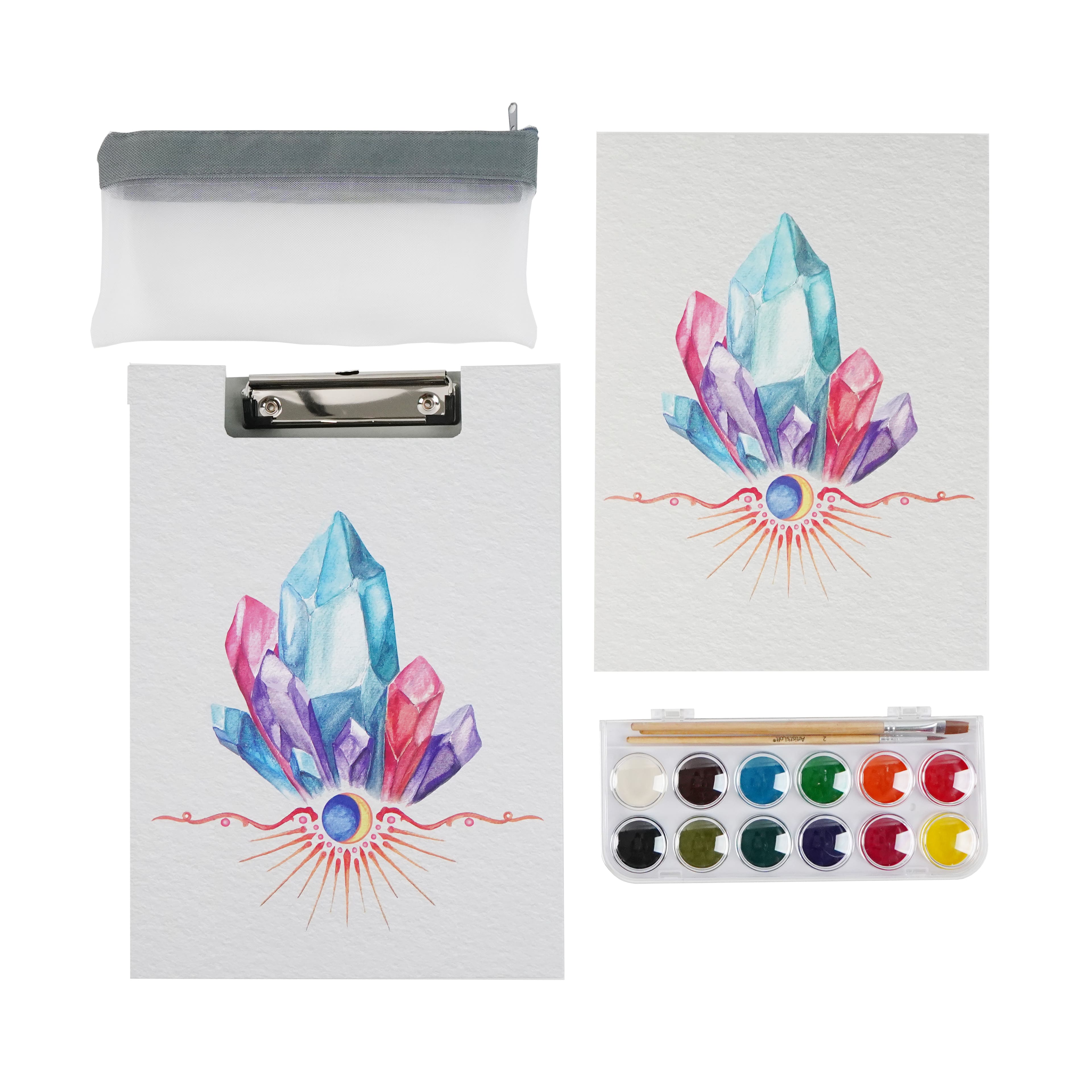 Celestial Watercolor Painting Book Kit by Artist&#x27;s Loft&#xAE;