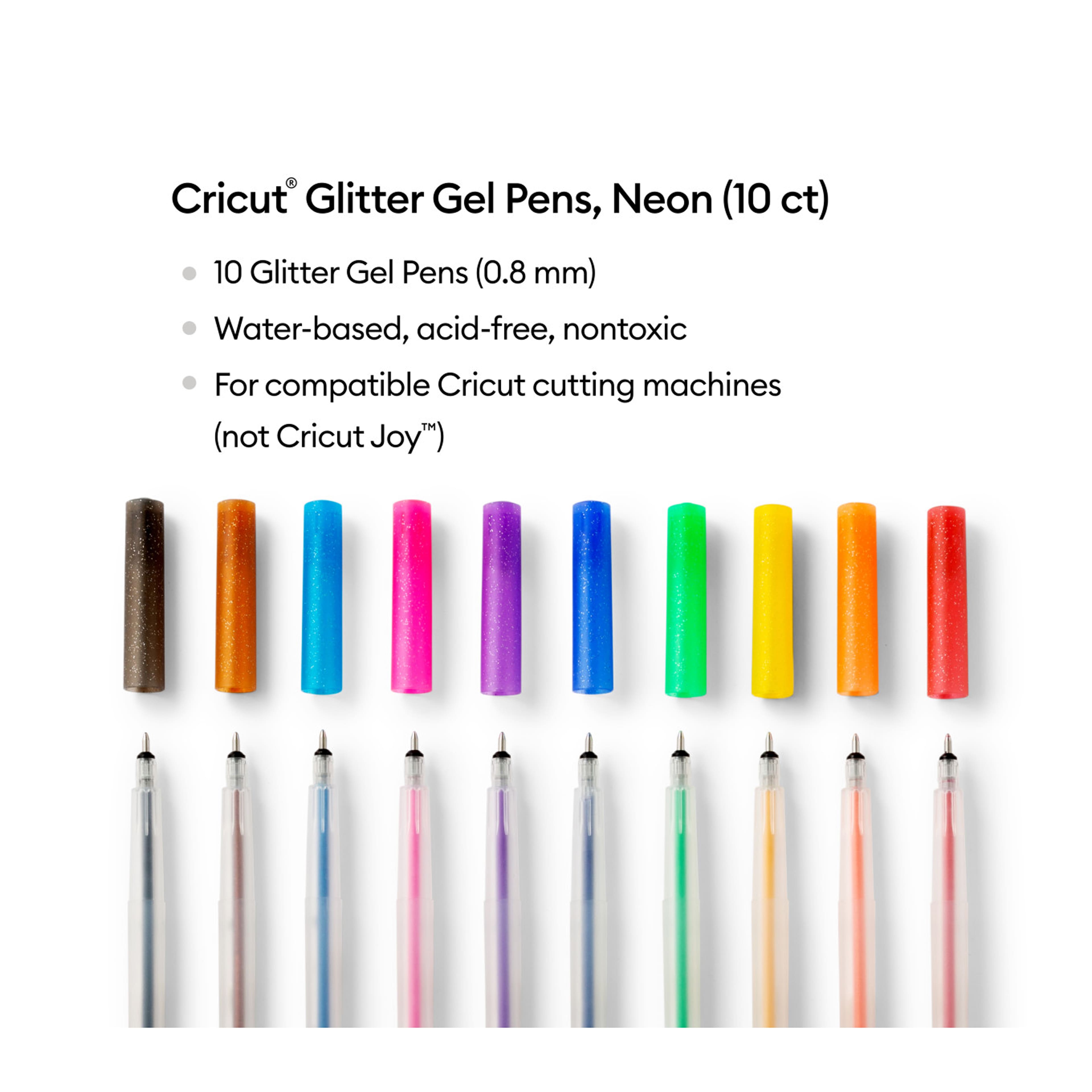 Cricut® Glitter Gel Pens Set