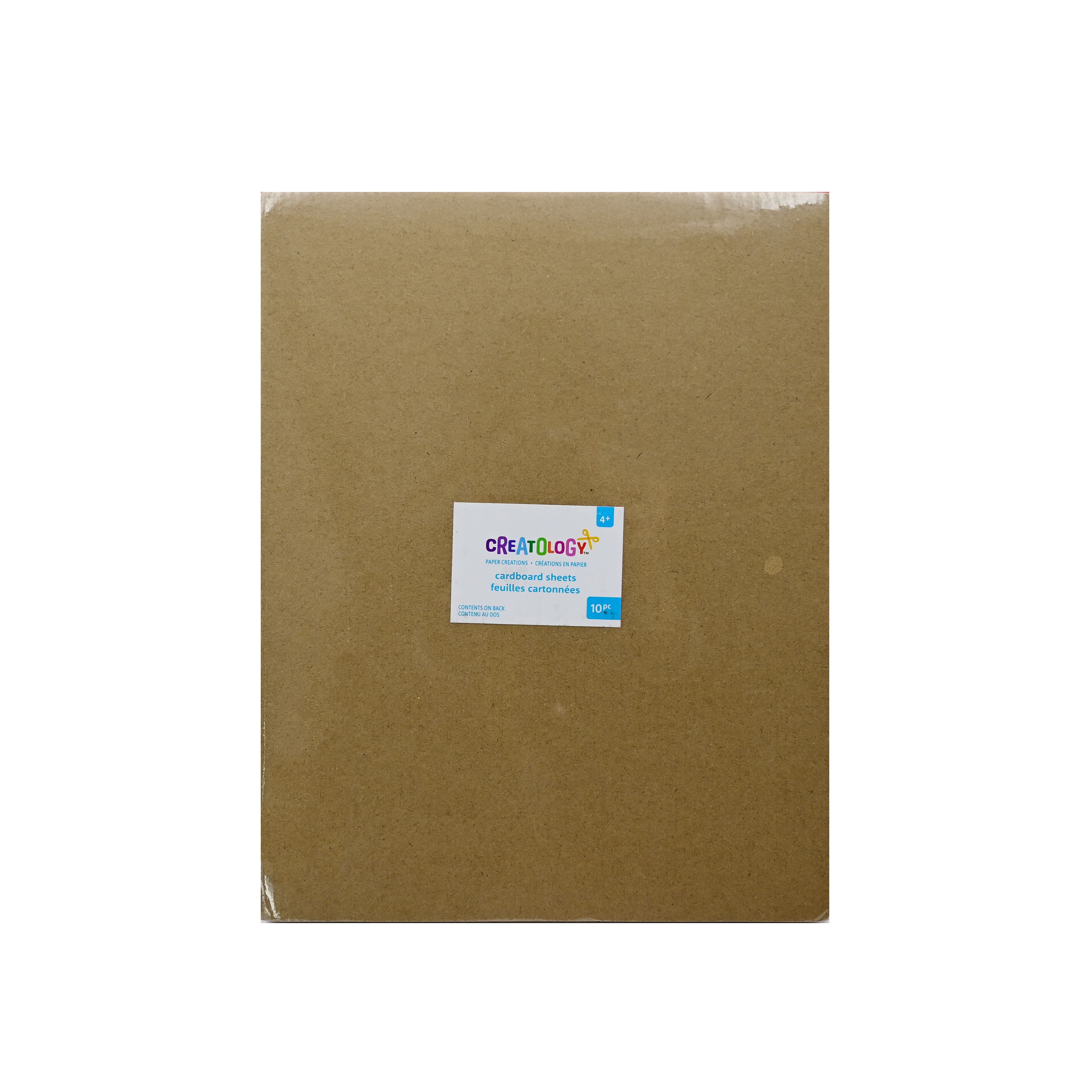 8.5&#x22; x 11&#x22; Cardboard Sheets, 10ct. by Creatology&#x2122;