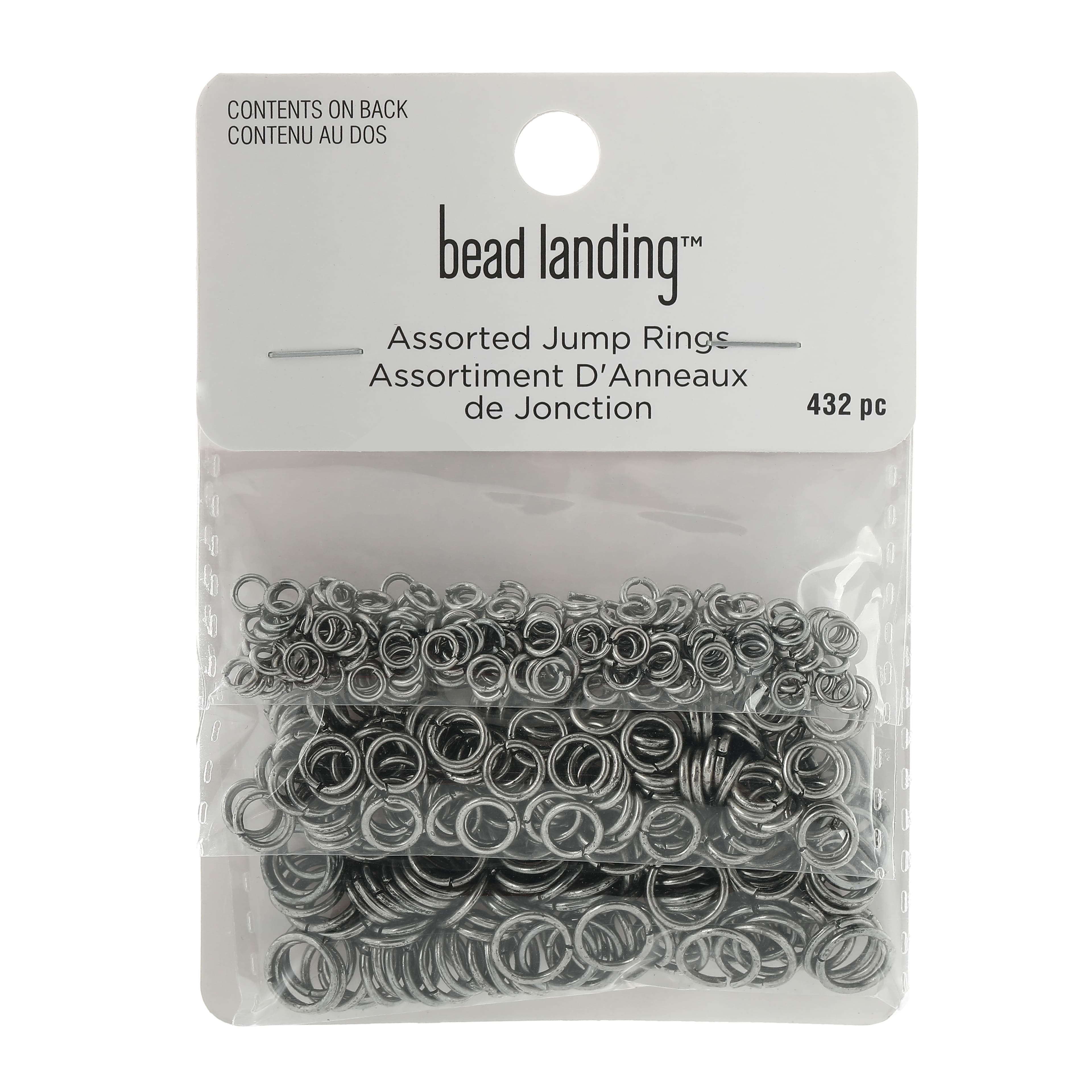 12 Packs: 432 ct. (5,184 total) Assorted Jump Rings by Bead Landing™